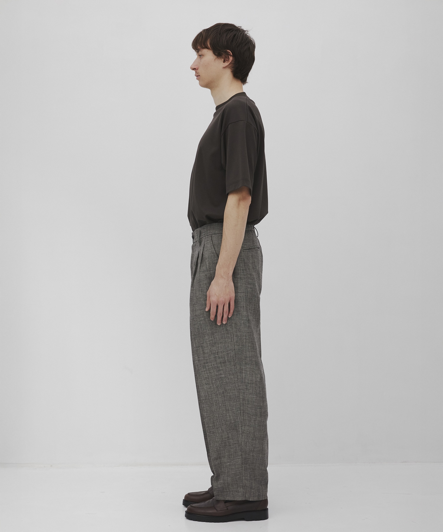 Hemp linen トラウザーズ