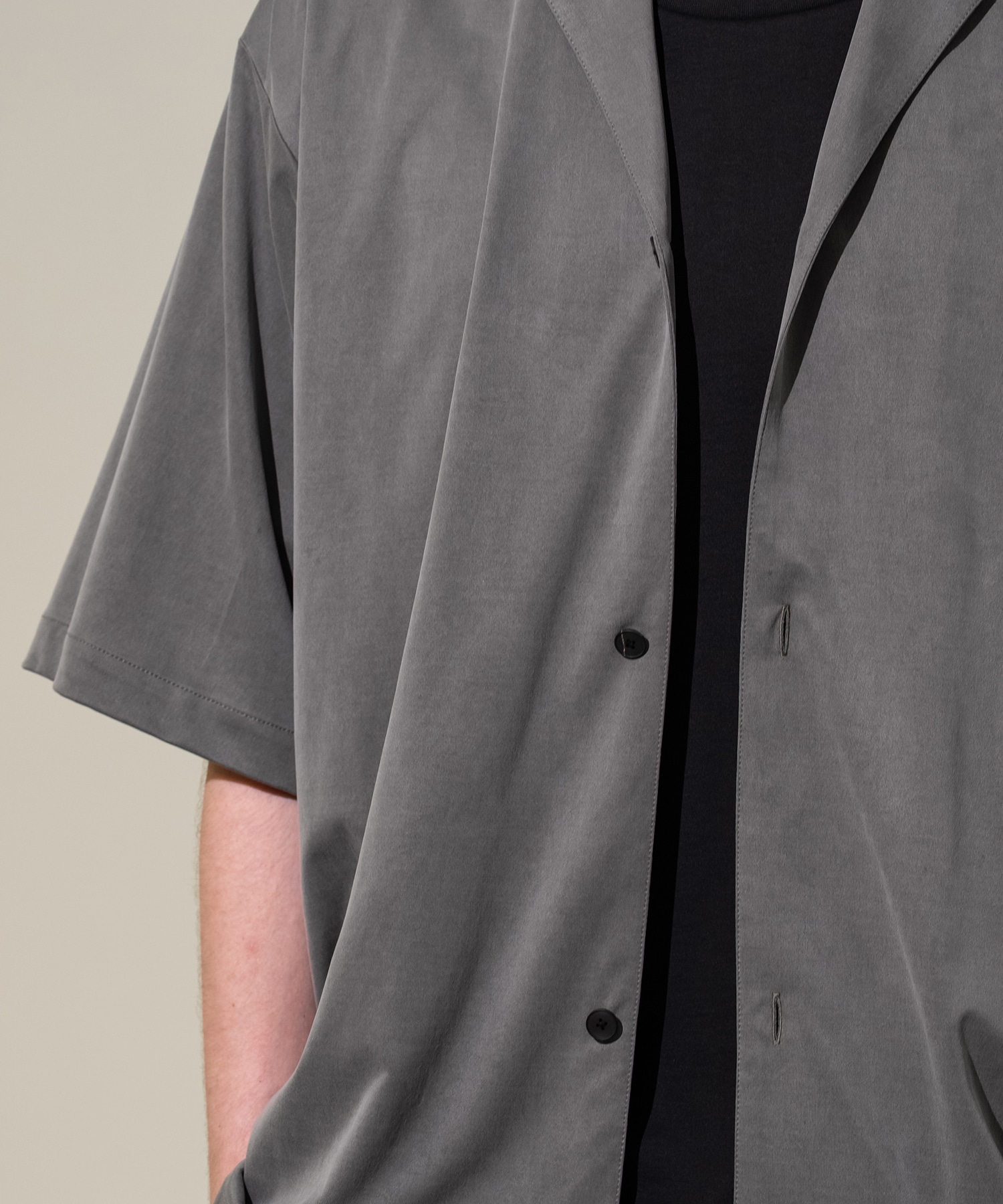 Urban cupro シャツジャケット