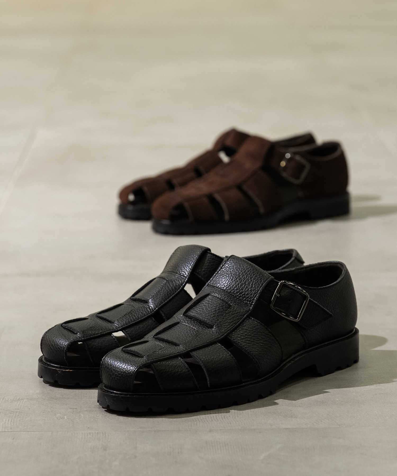 Vibramソール グルカサンダル