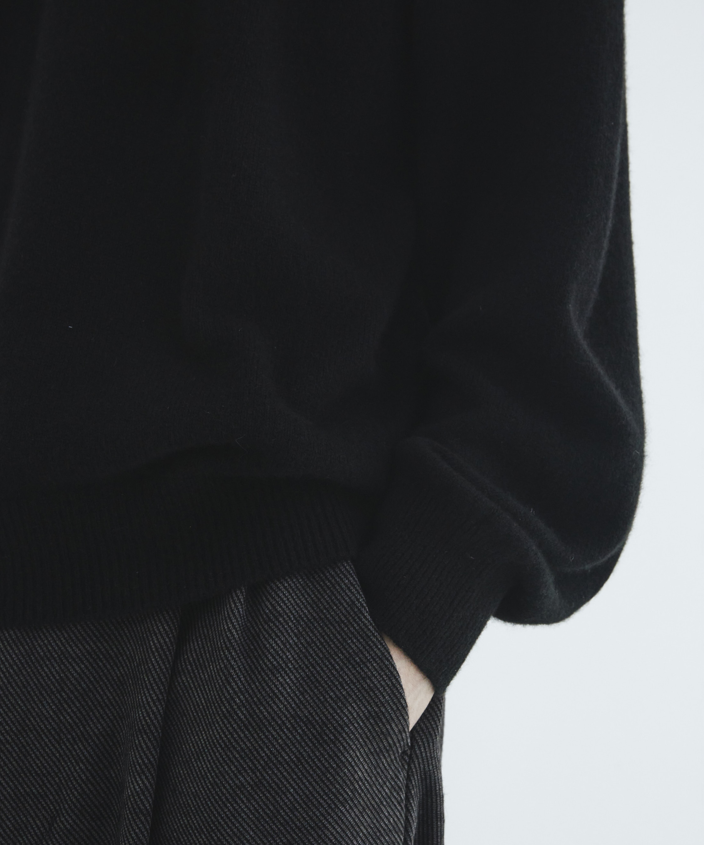 Baby cashmere knit プルオーバー