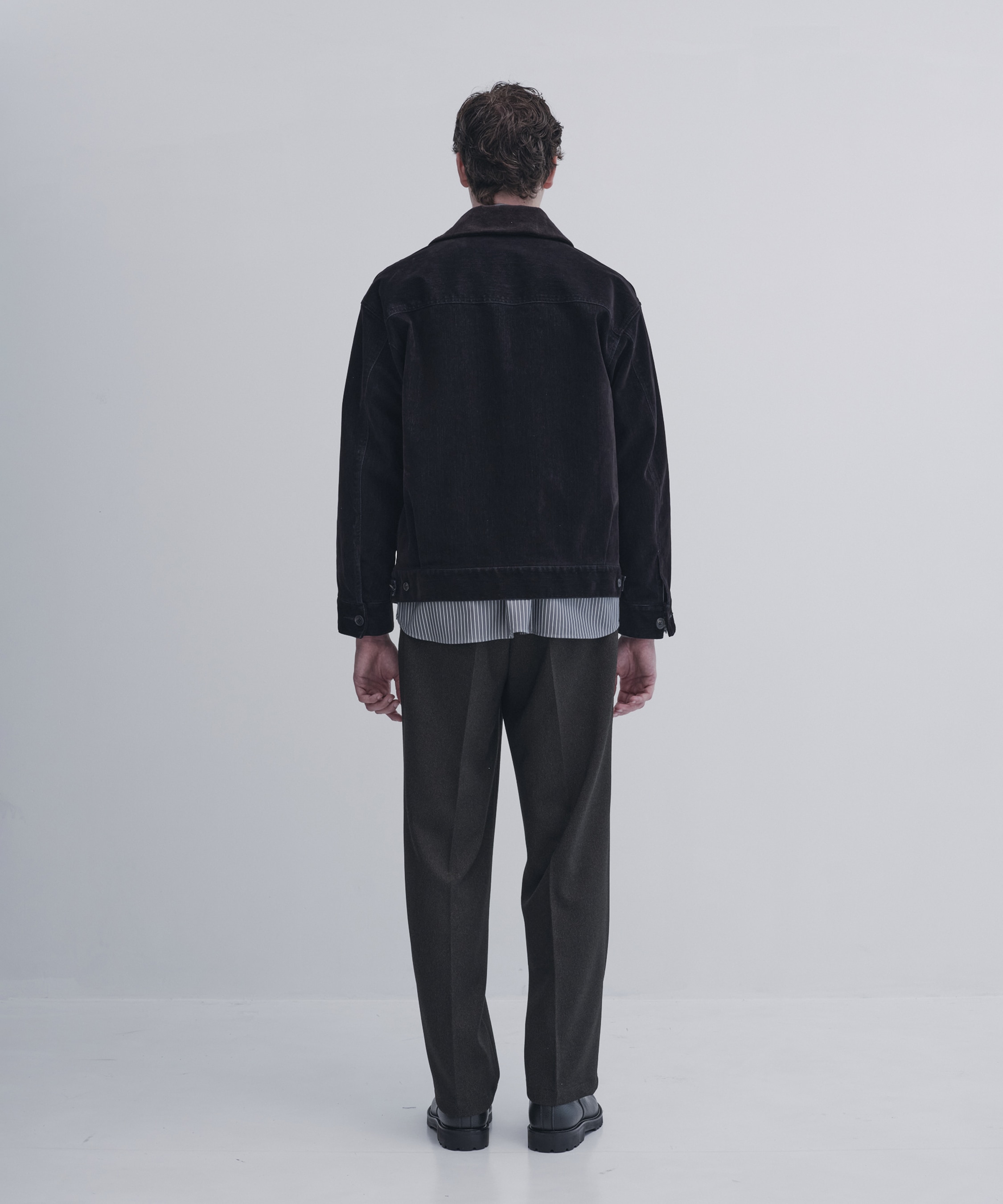 Warm-flex テーパードスラックス