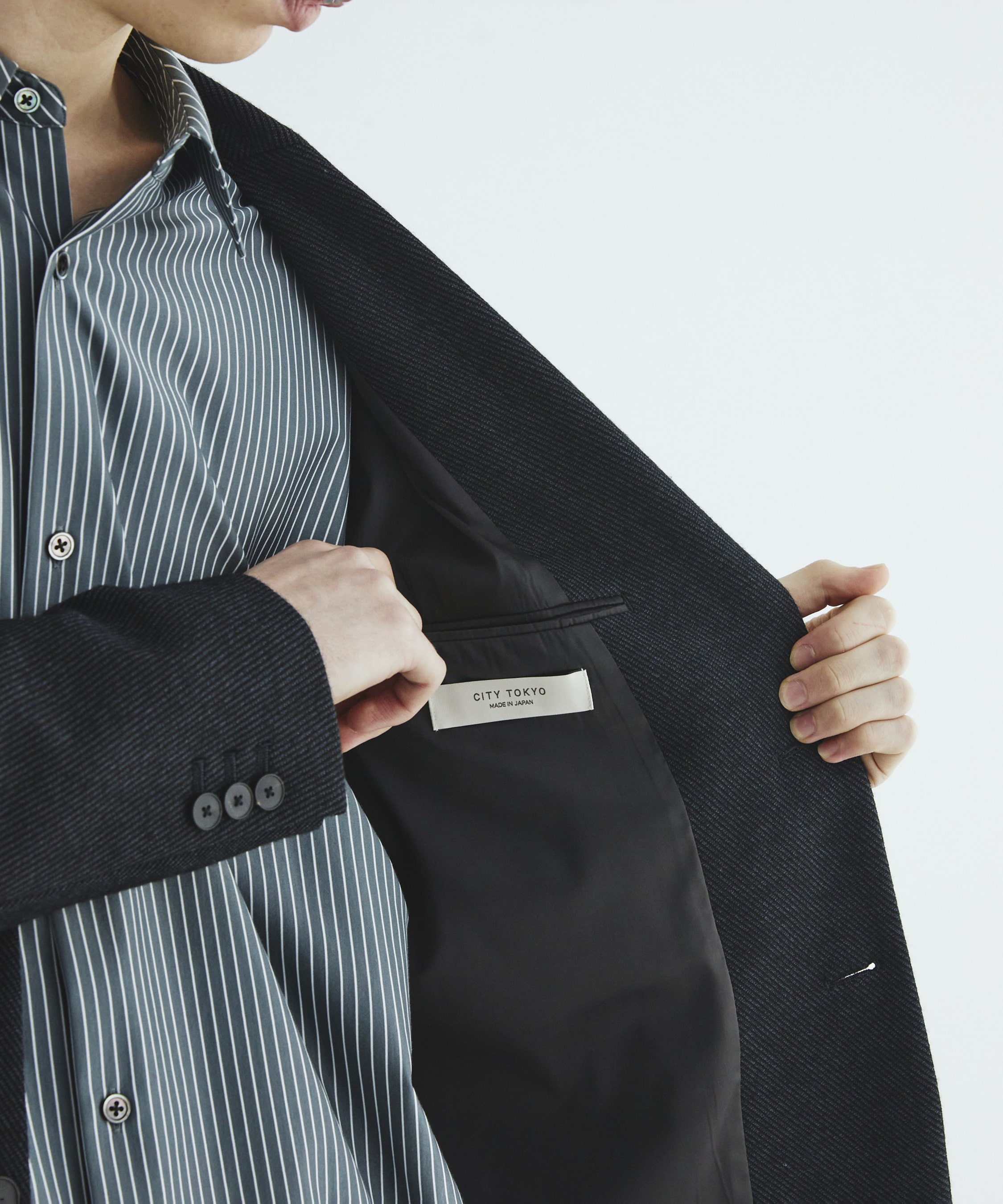 KANEMASA KNITウールネルJKT