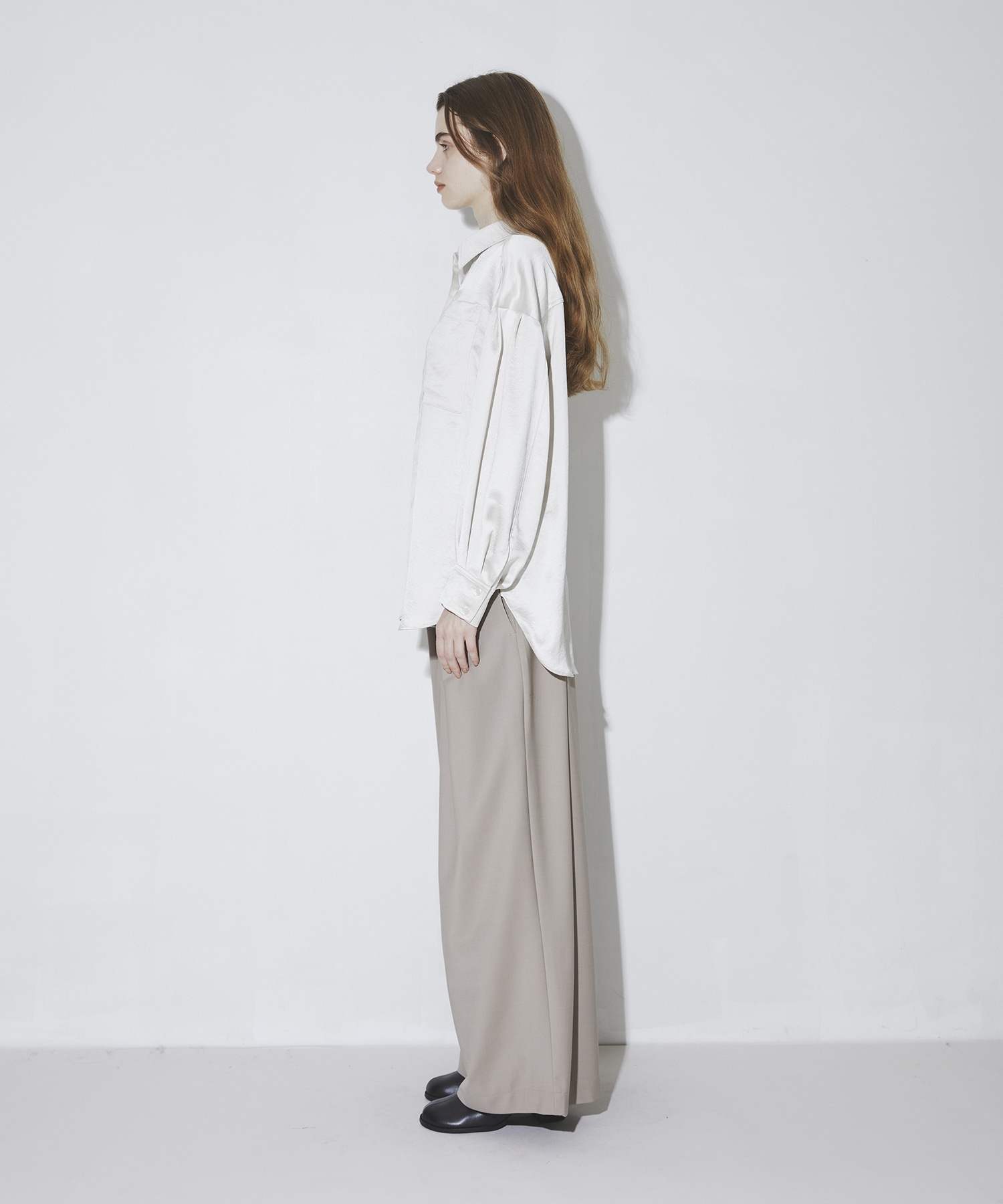 ヴィンテージサテンシャツ