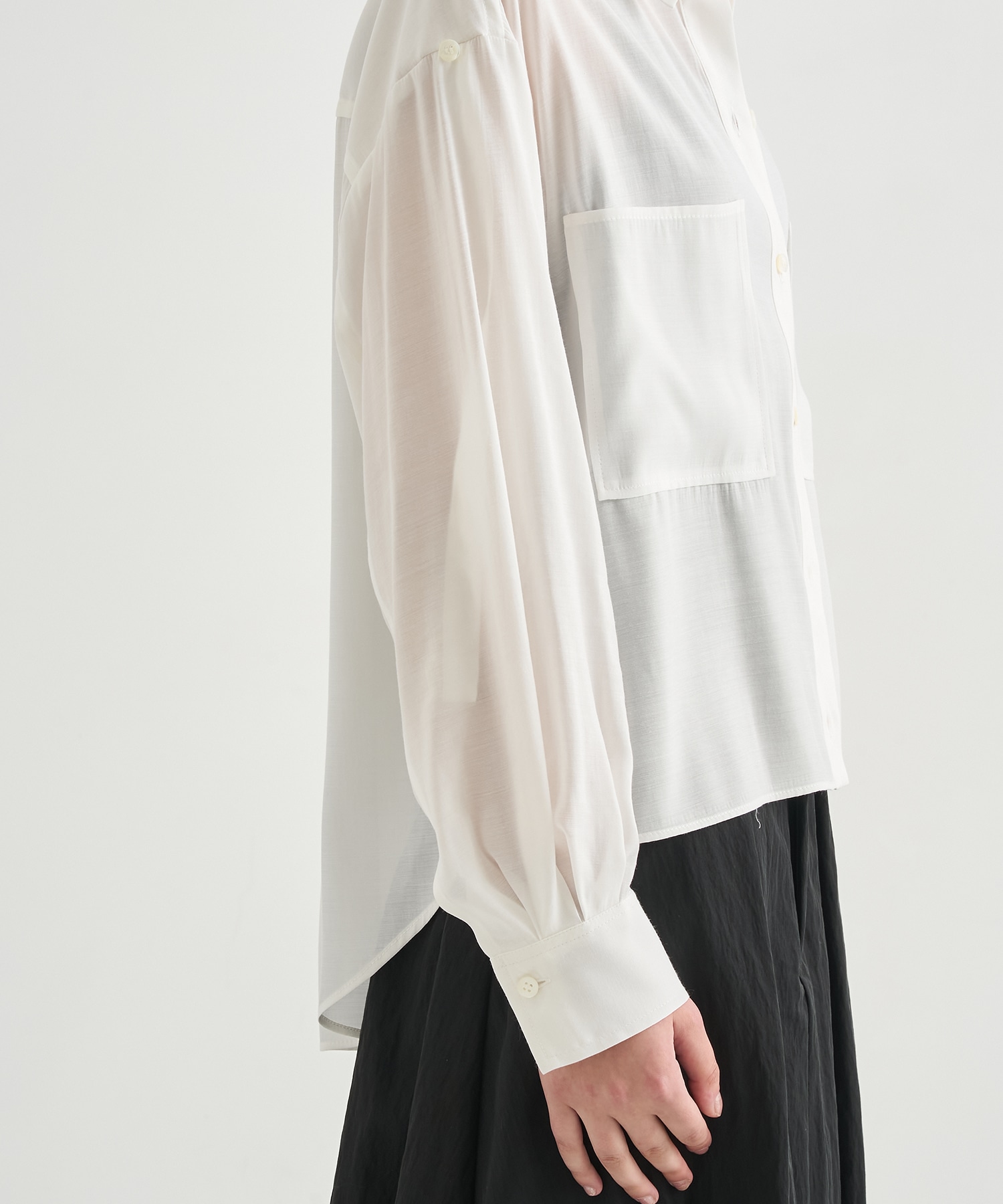 Sheer Over Shirt