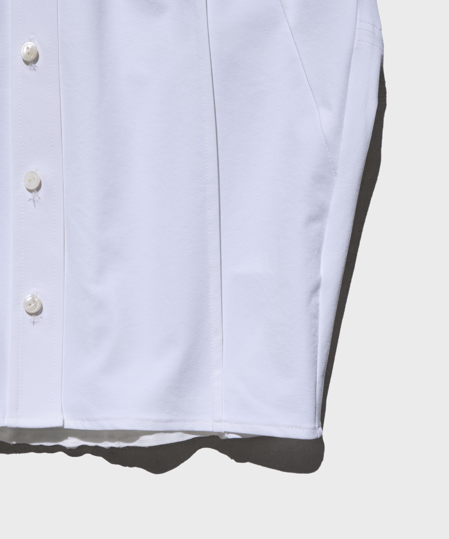 Volume Gather Nosleeve Shirt
