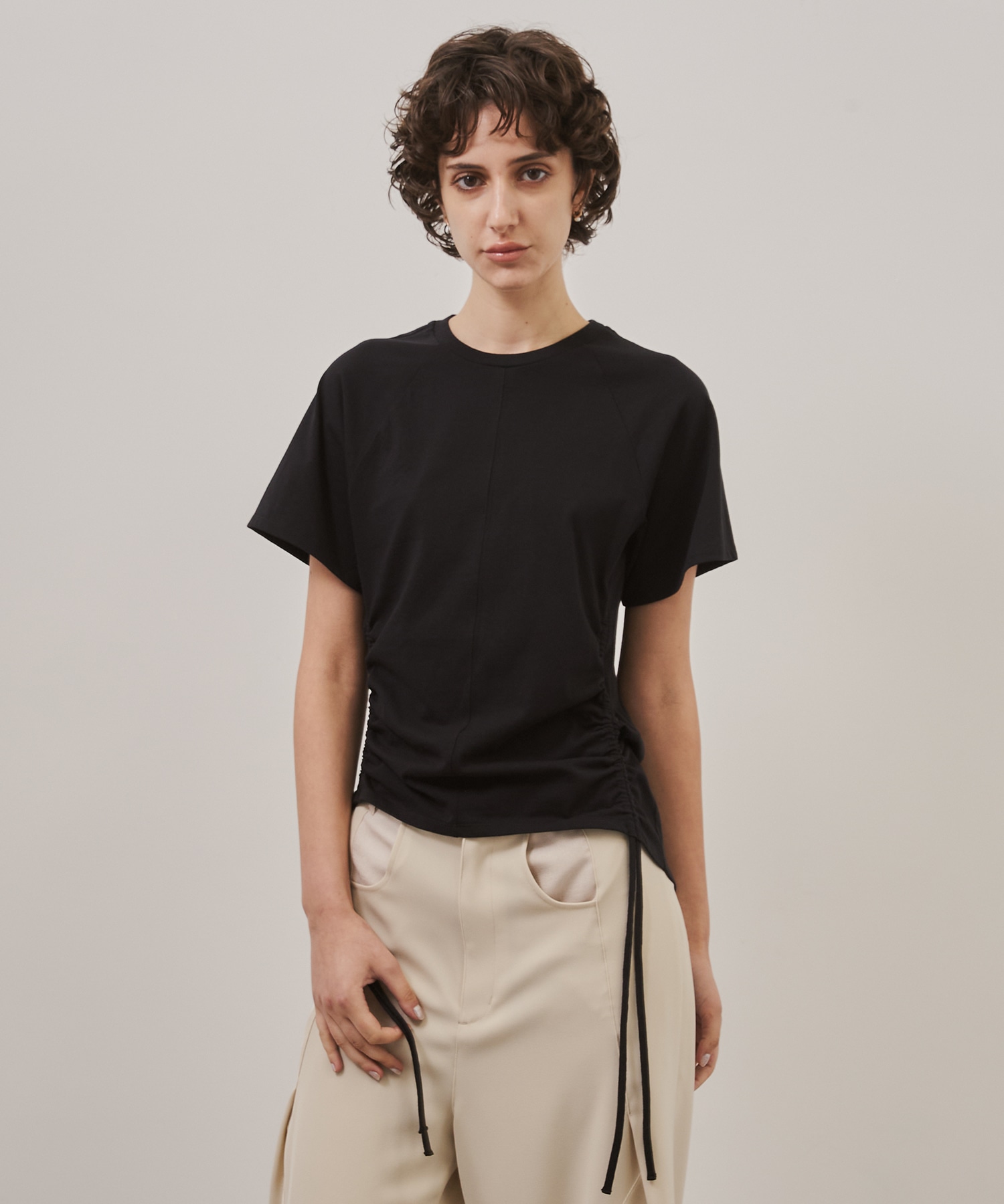 Side Drawstring Tee