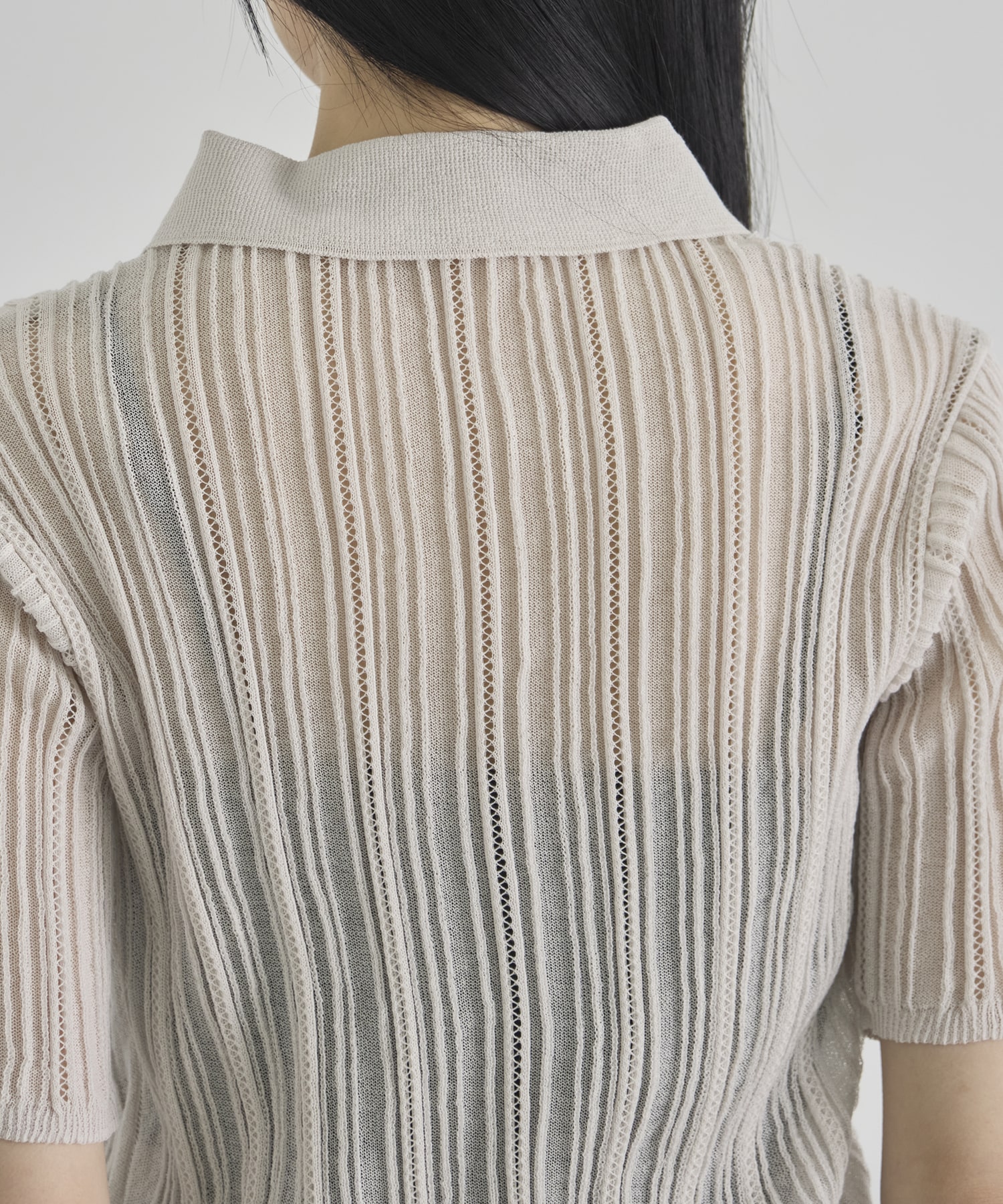 Random Rib Knit Cardigan