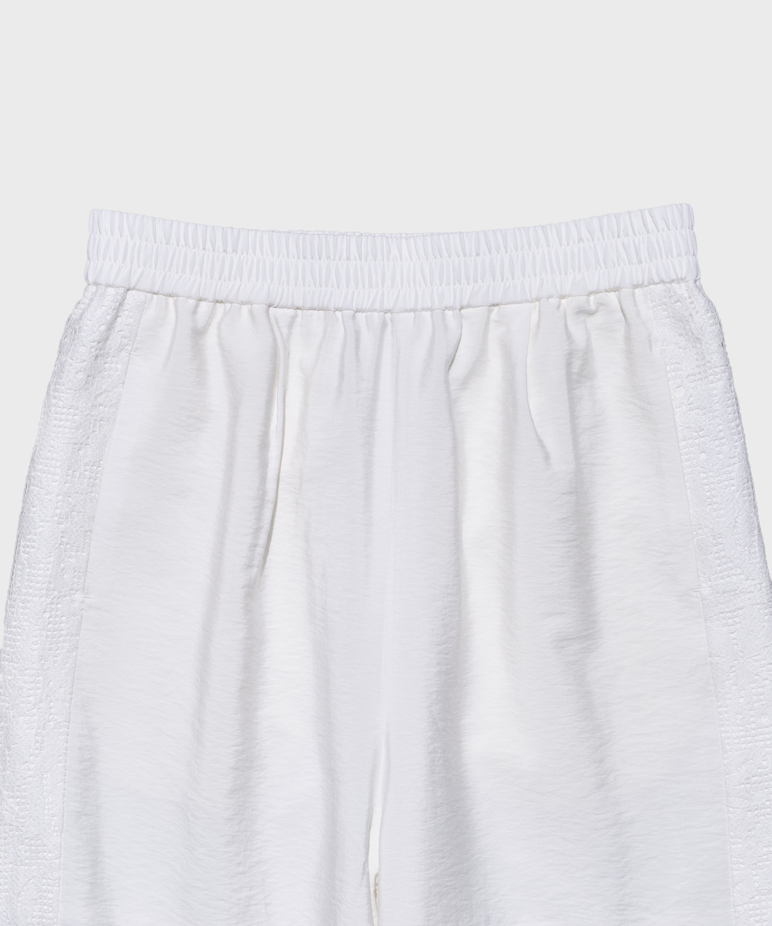 Lace Combination Relax Pants