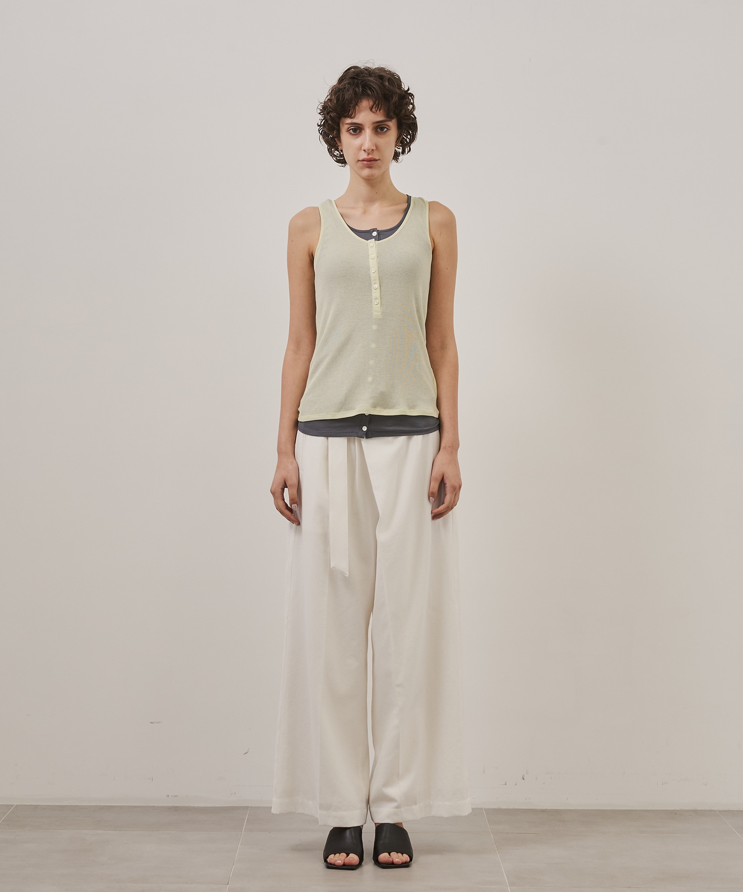 Linen Wrap Pants