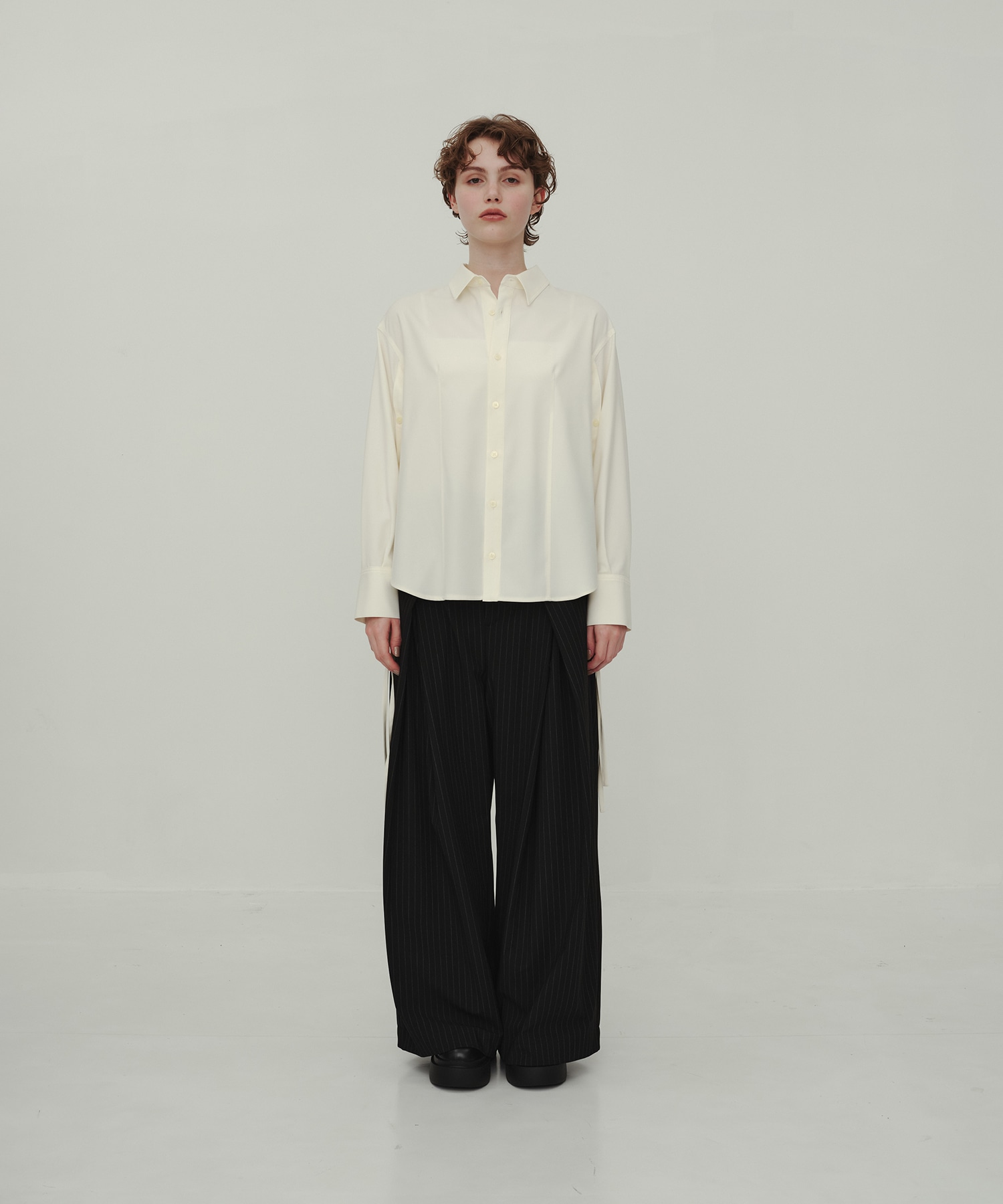 Slit Belt Shirt