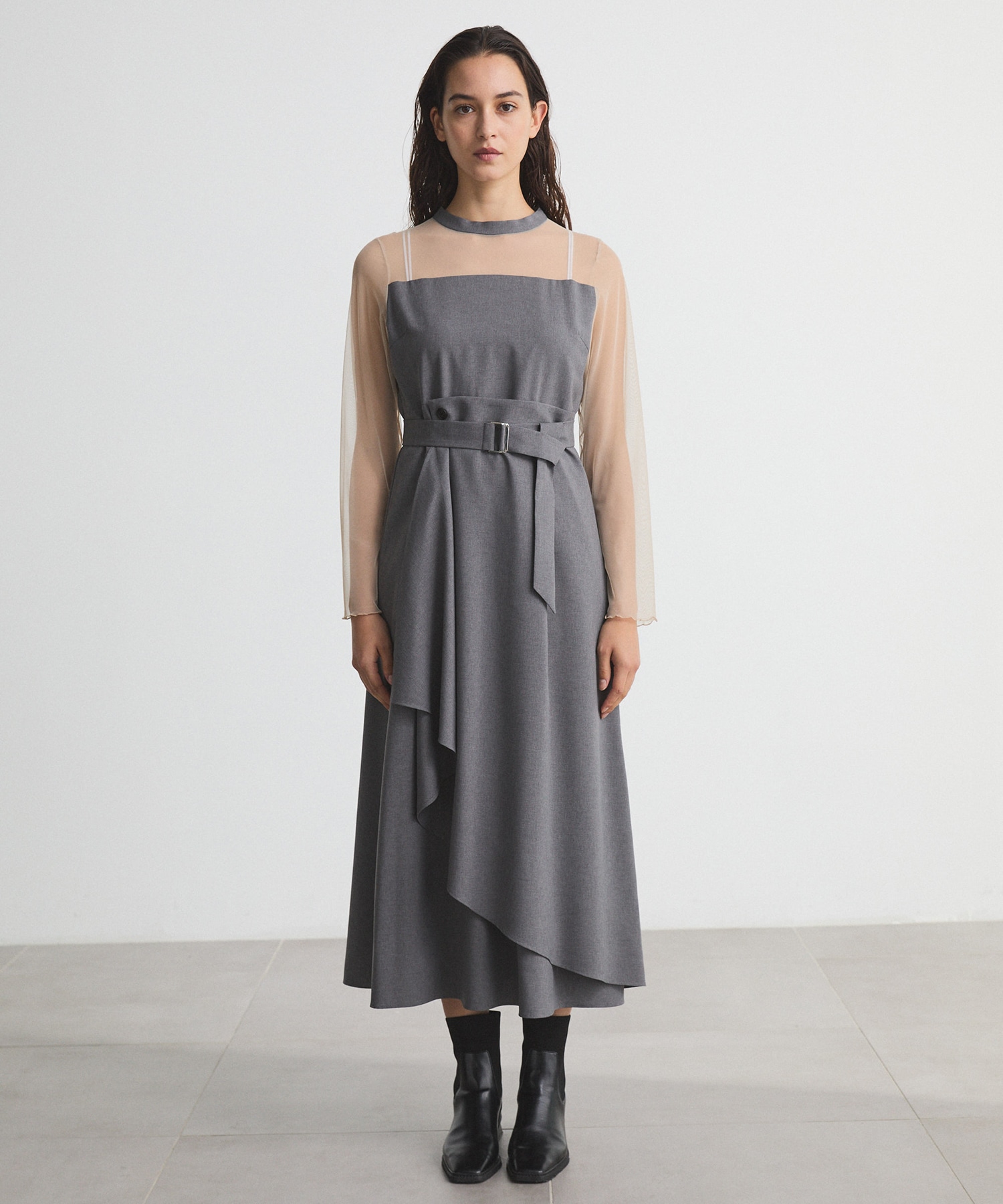 Sheer Docking Dress