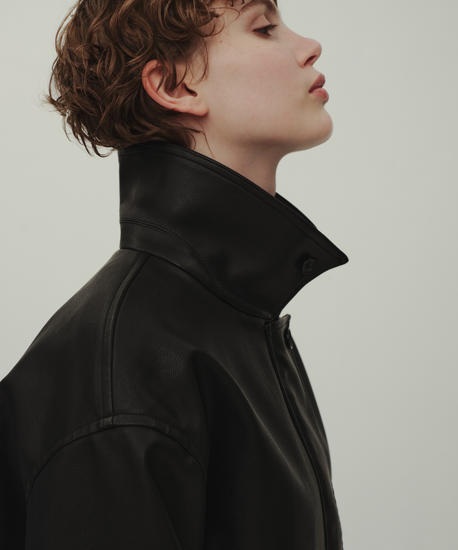 Leather Blouson