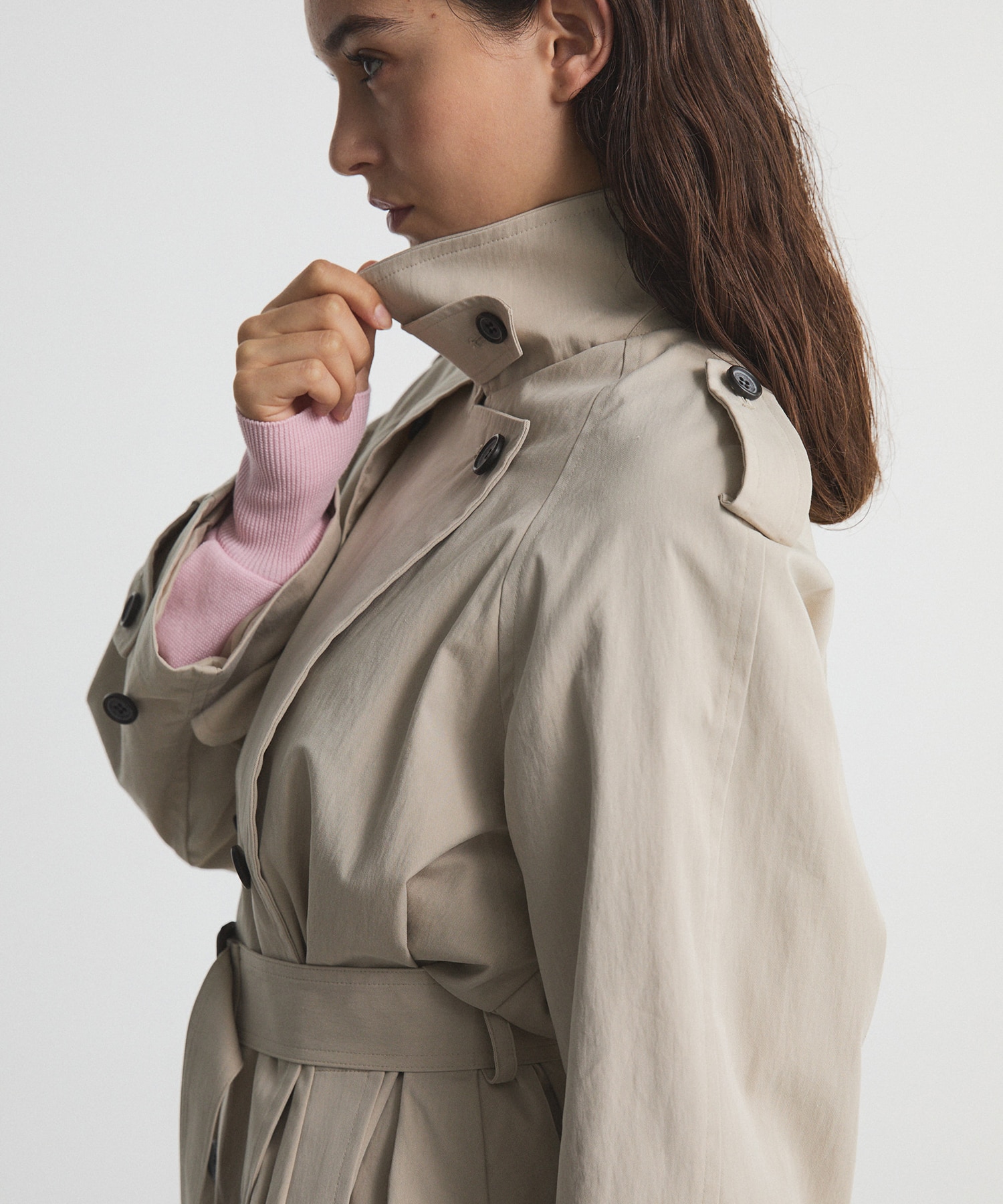 Short Trench Coat