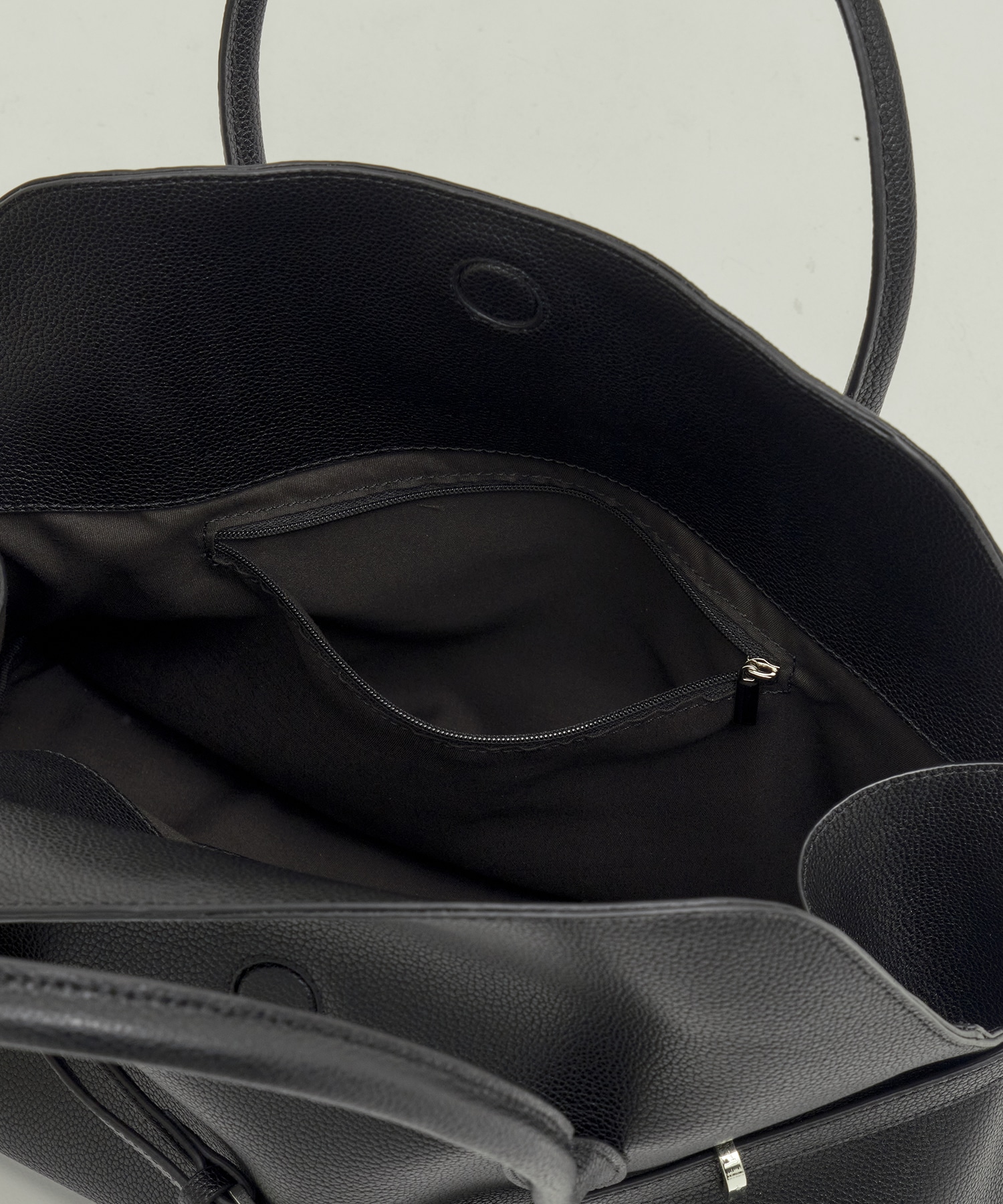 Leather Belted Handbag