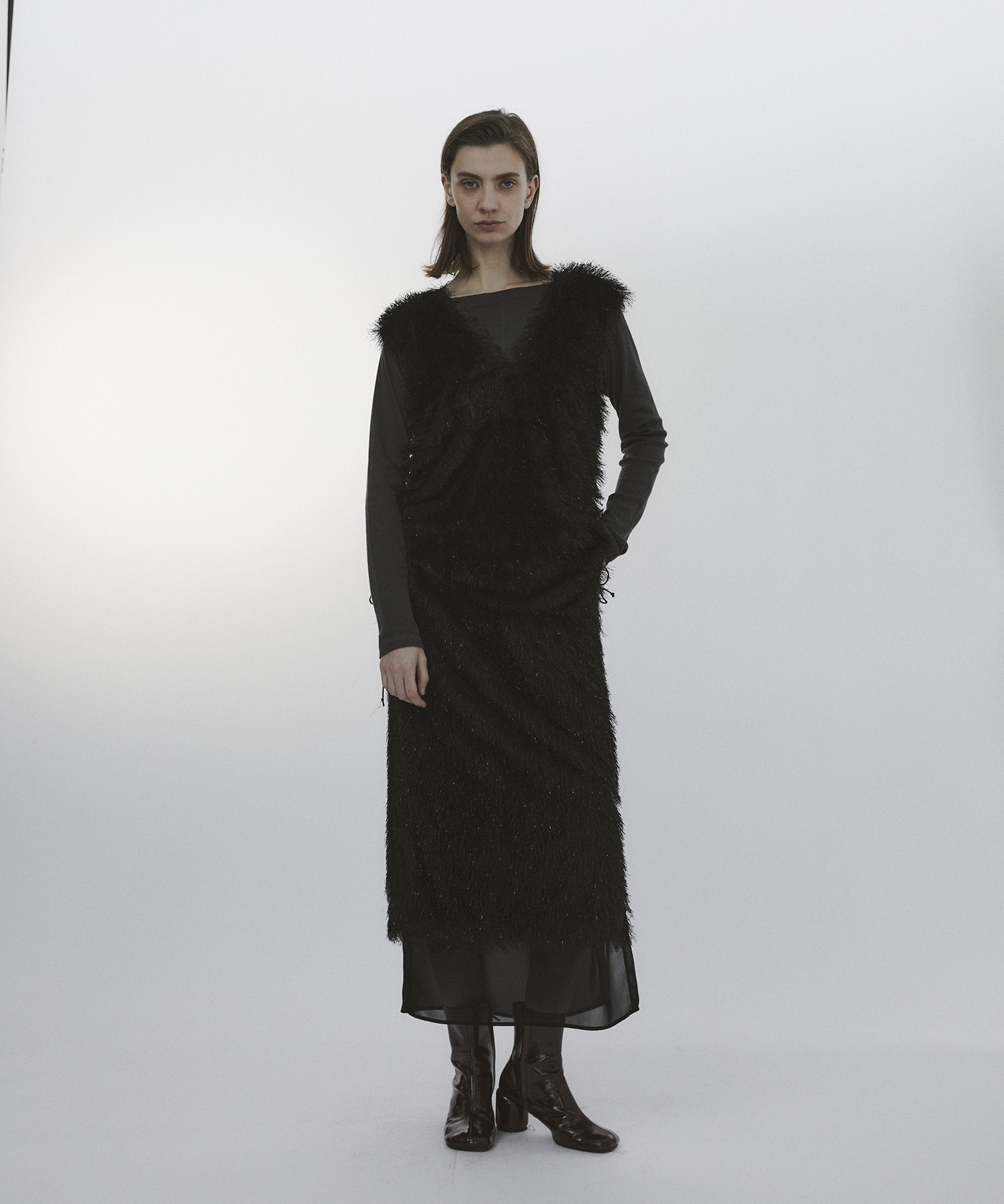 Scarf Wrapped Fringe SK