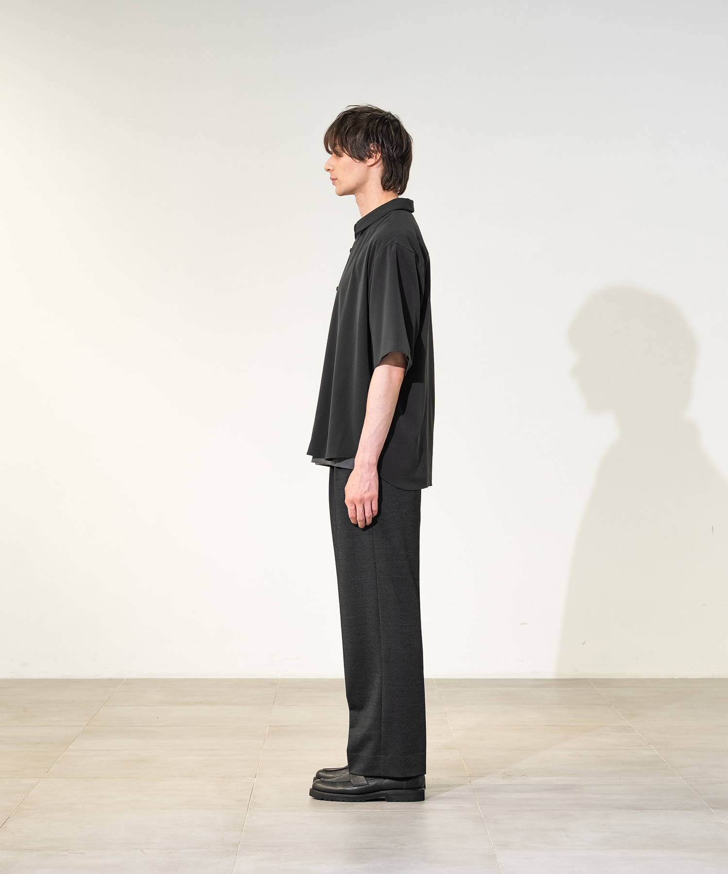 Air pleats リラックスS/Sシャツ