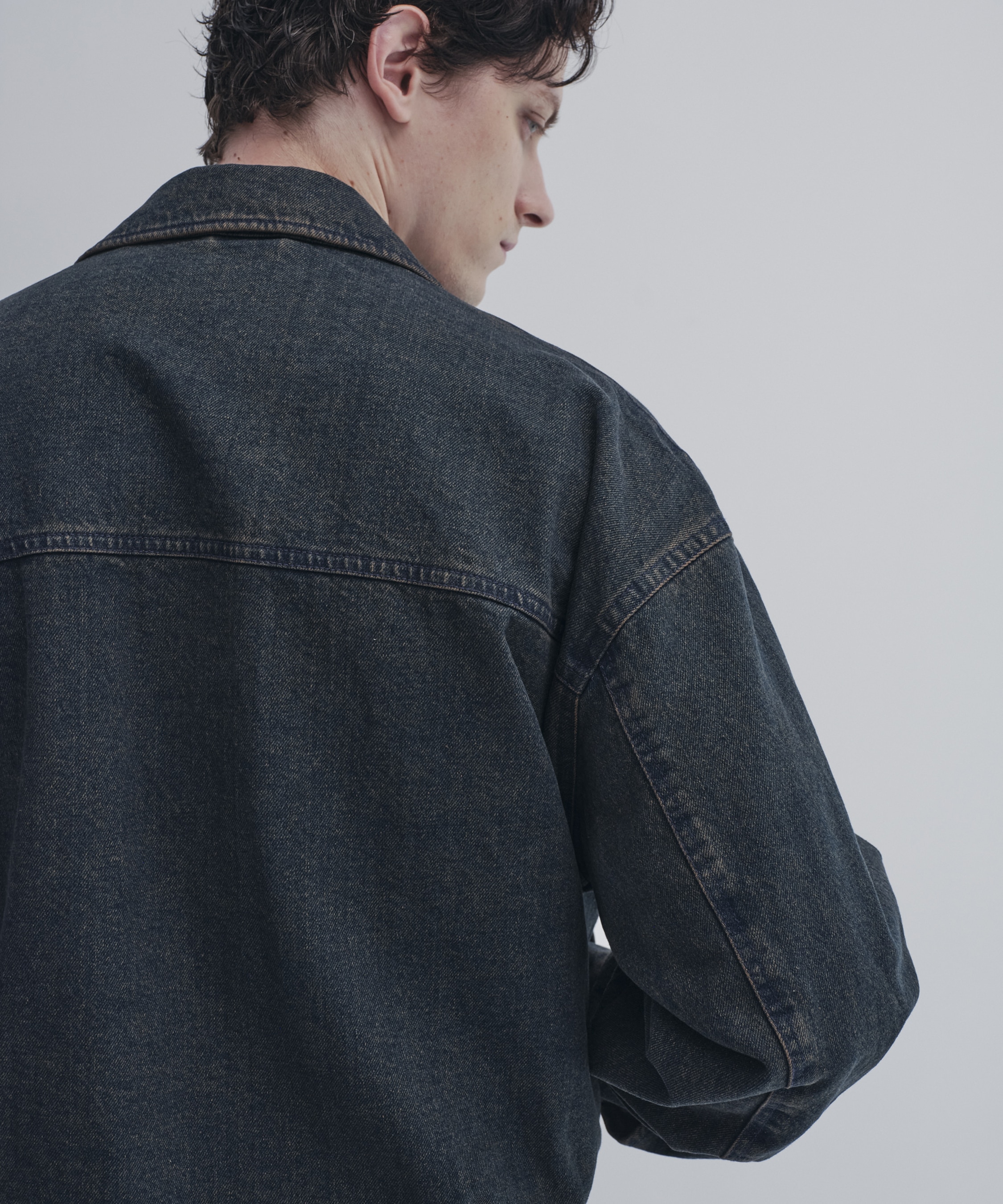 フェードデニムジャケット