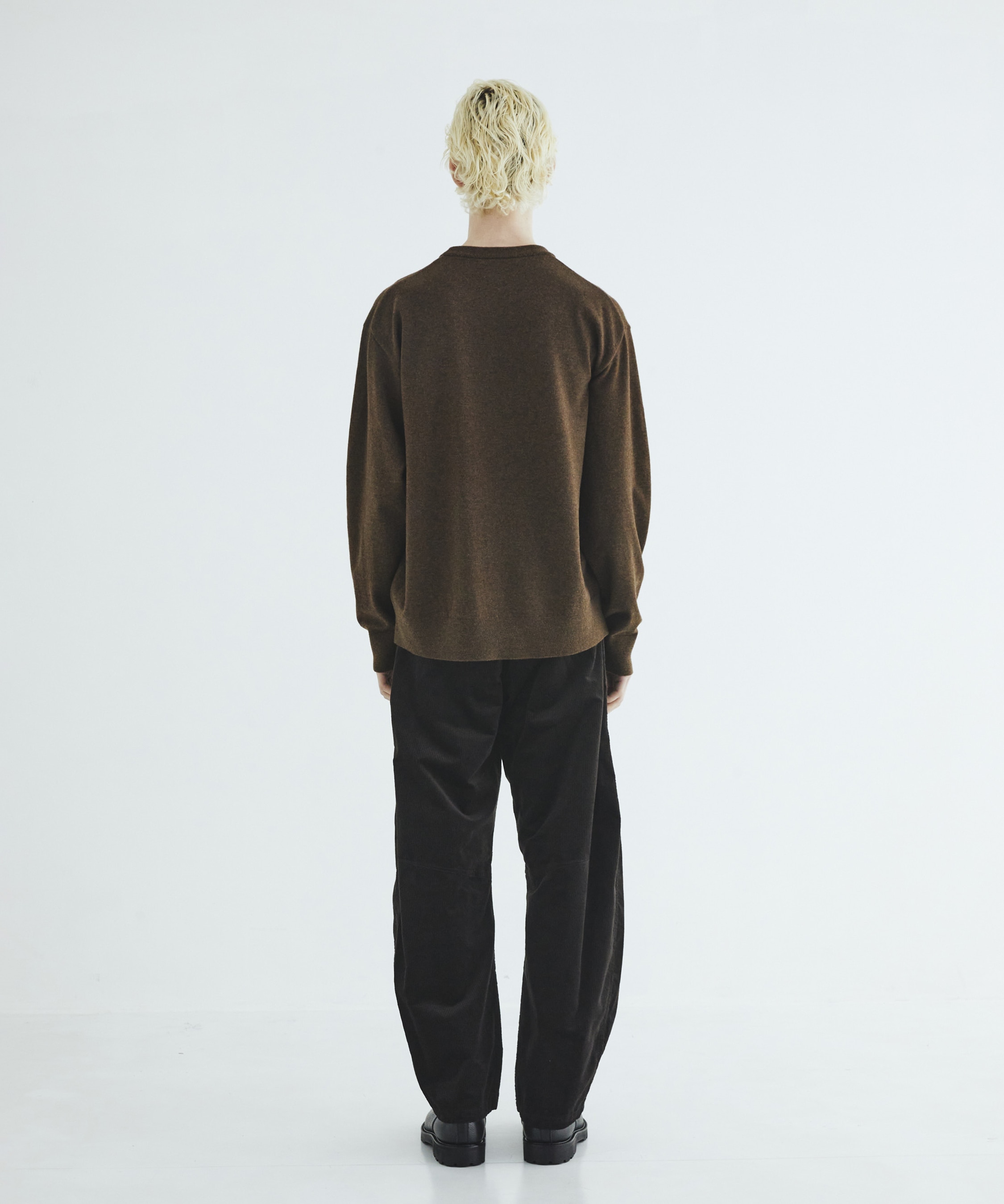 Ultra fine wool ニットプルオーバー