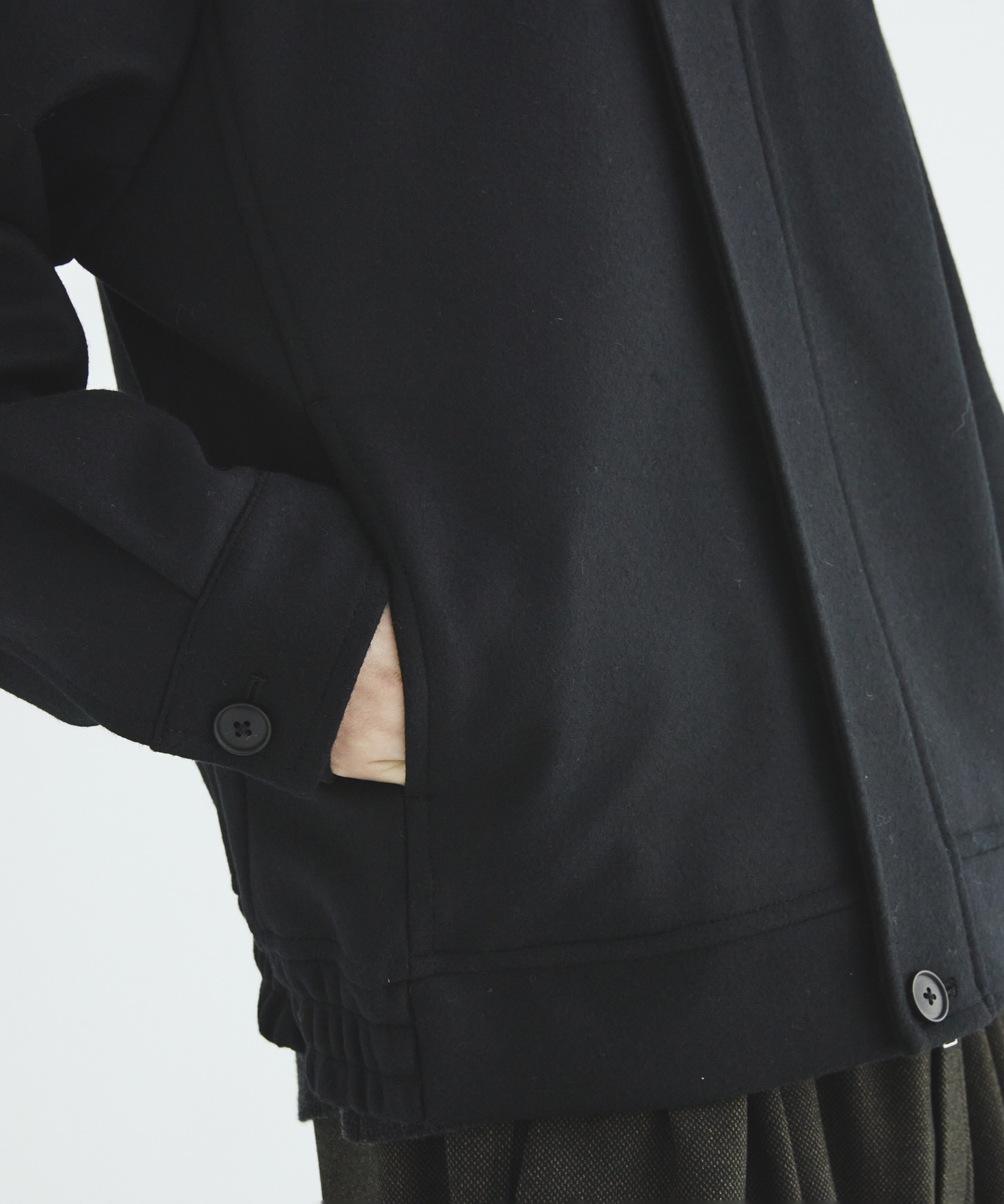 Premium meltonフライトジャケット