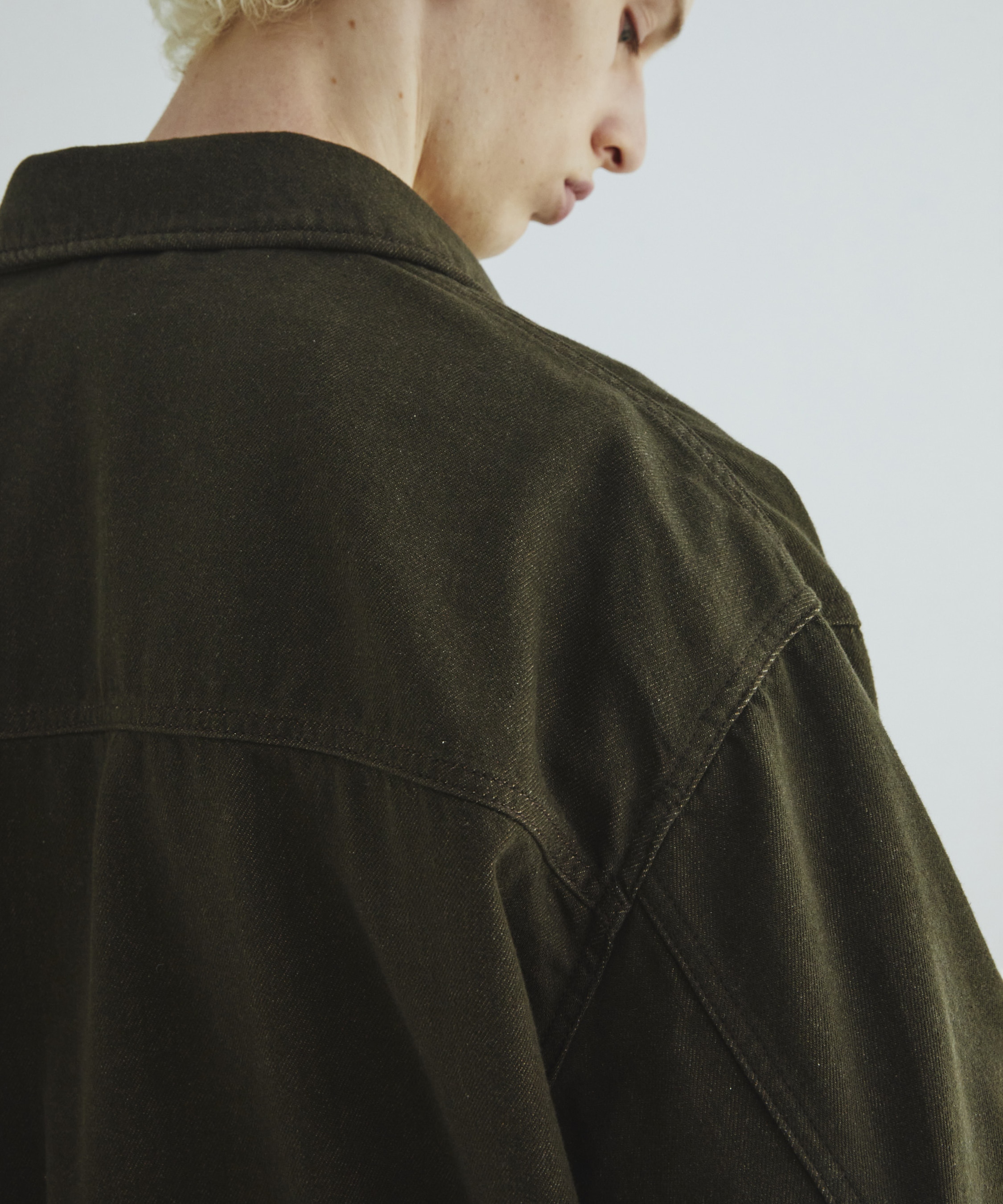 Cashmere denim ジャケット