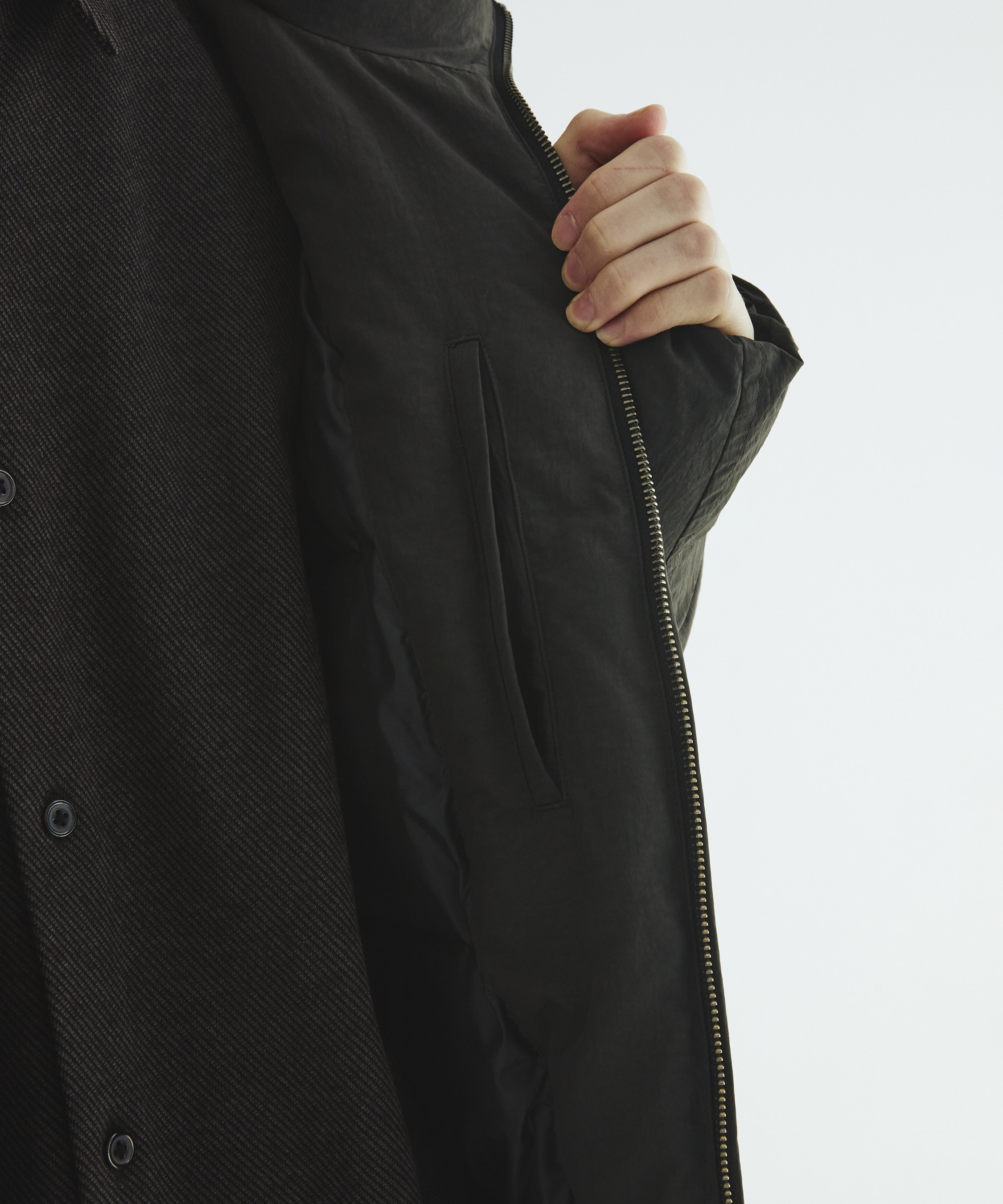 スタンドジップアップダウン