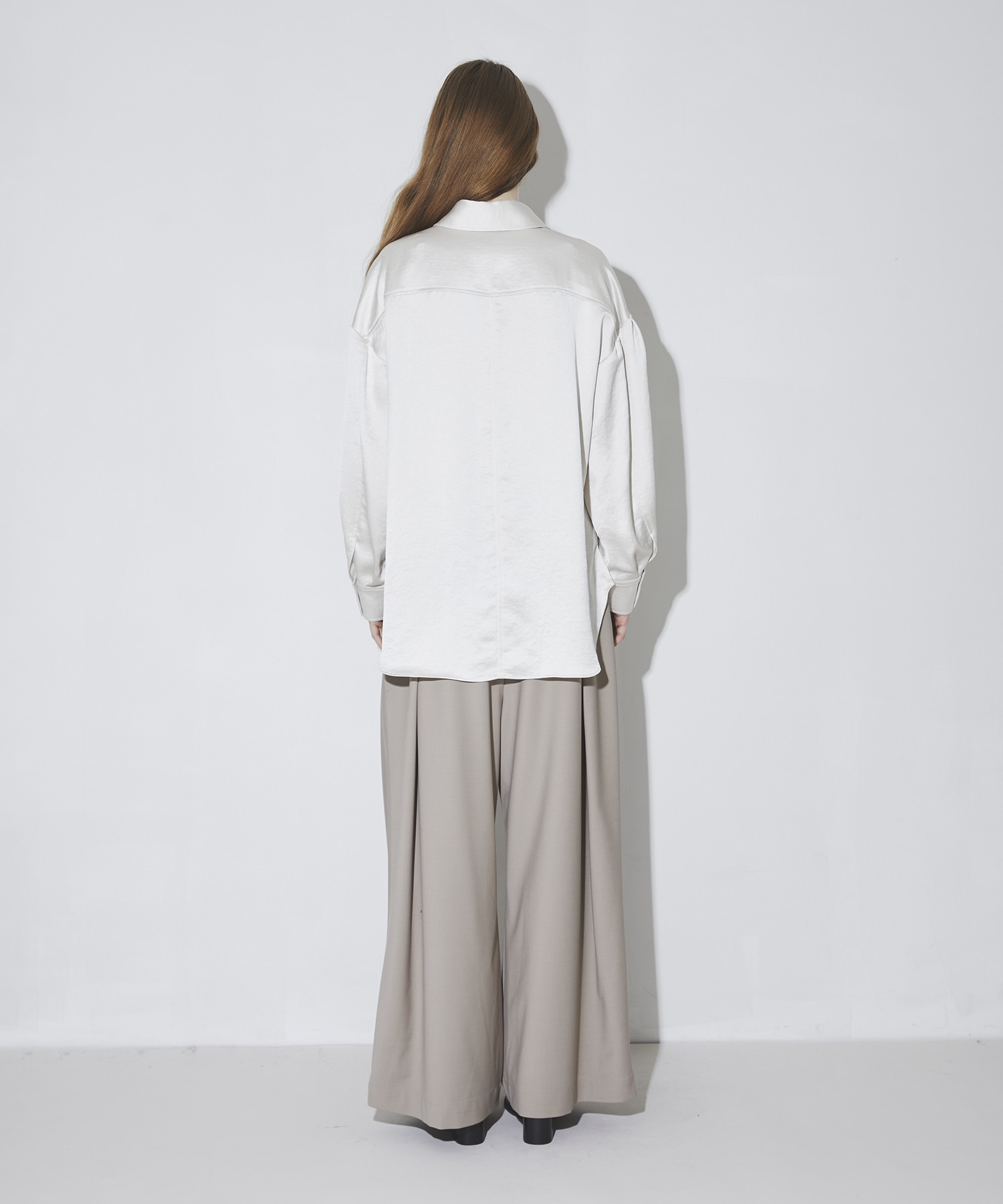 ヴィンテージサテンシャツ