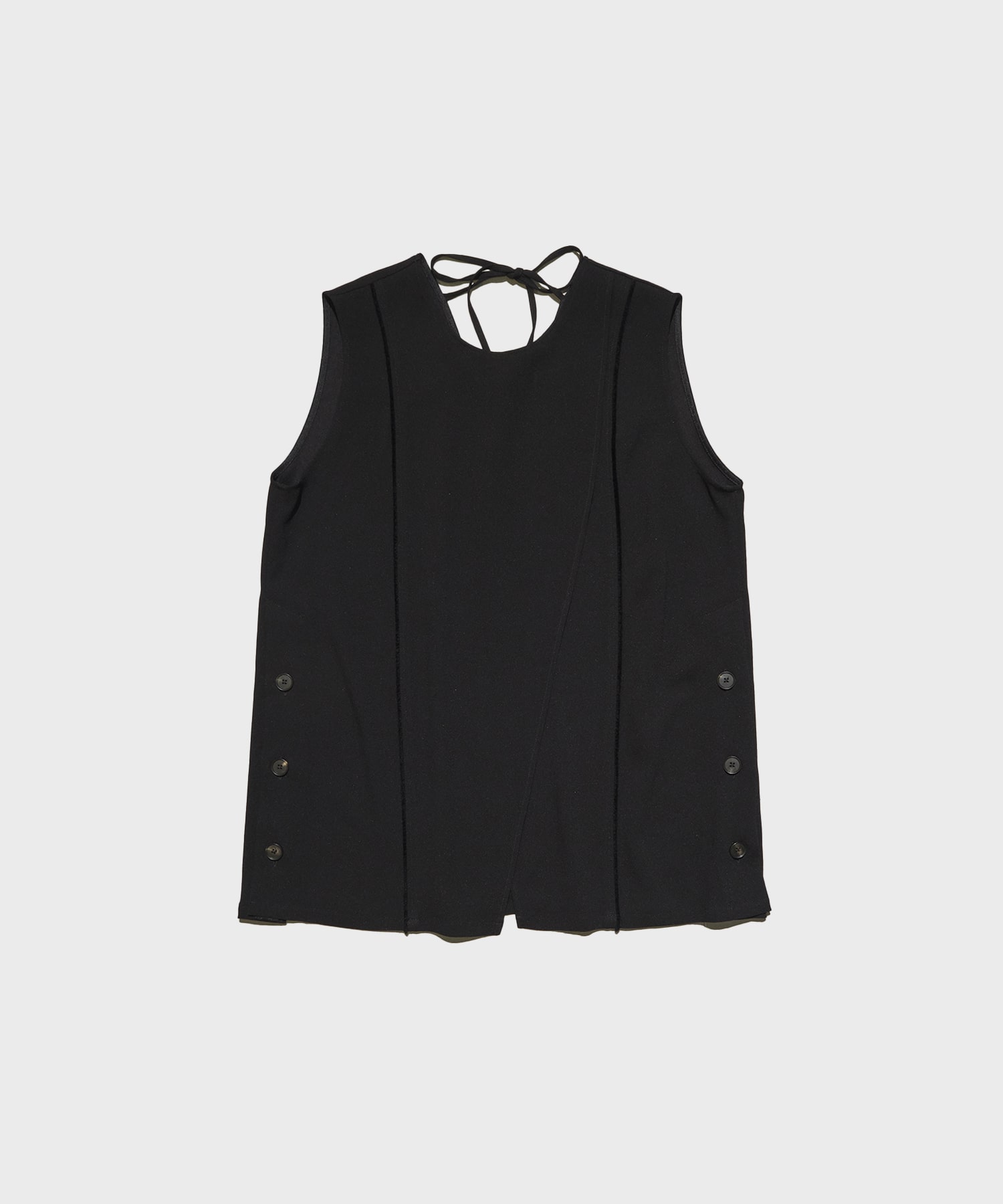 Back Satin Georgette Tops