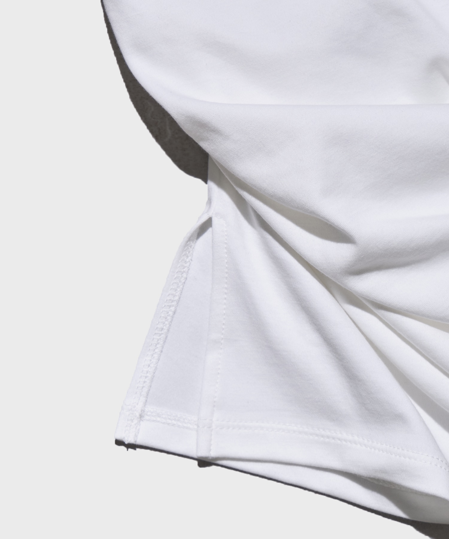 Asymmetry Tack Drape Tee