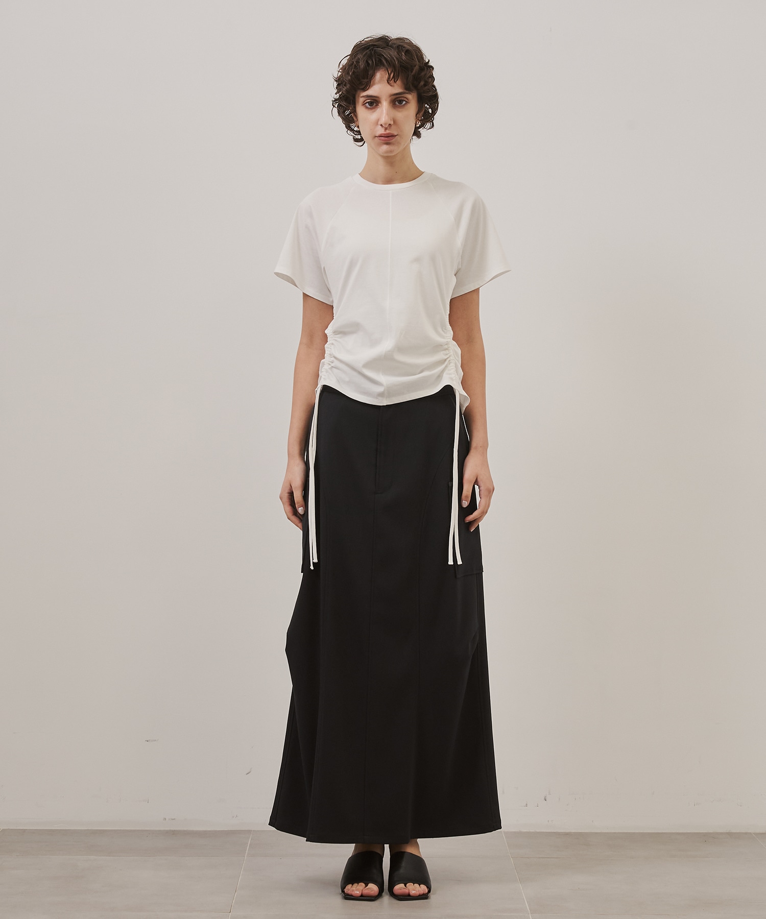 Side Drawstring Tee
