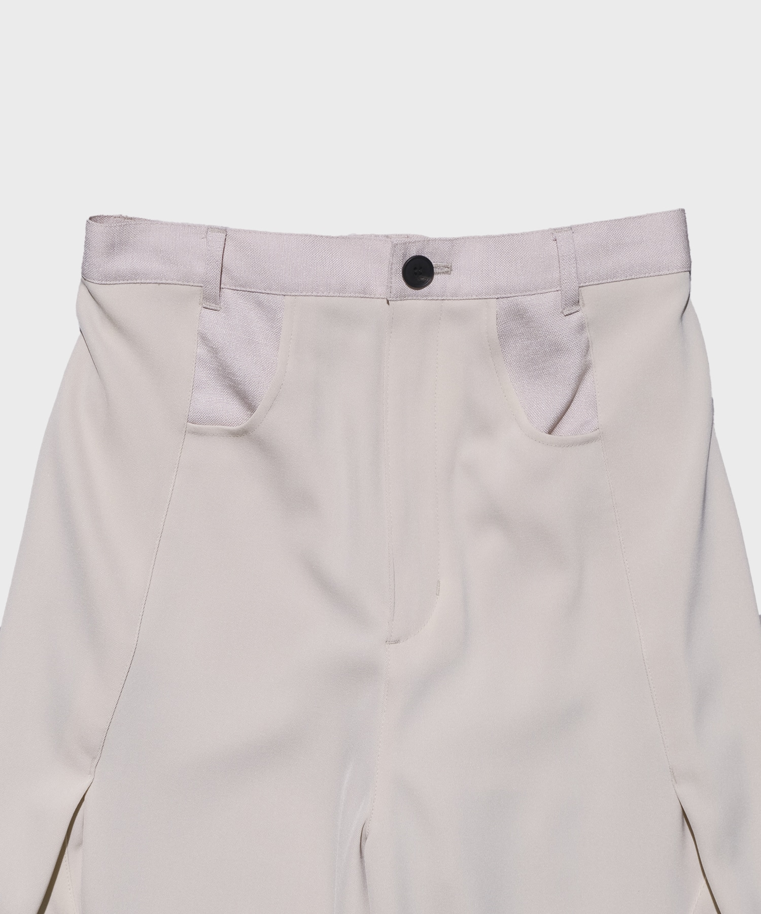 Twill Barrel Leg Pants