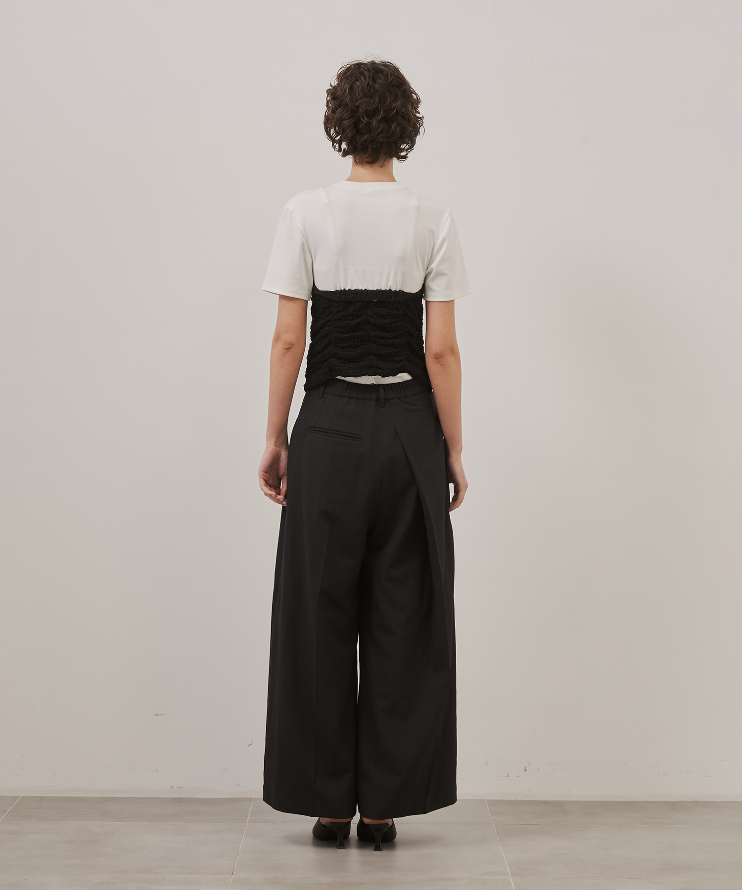 Linen Wrap Pants