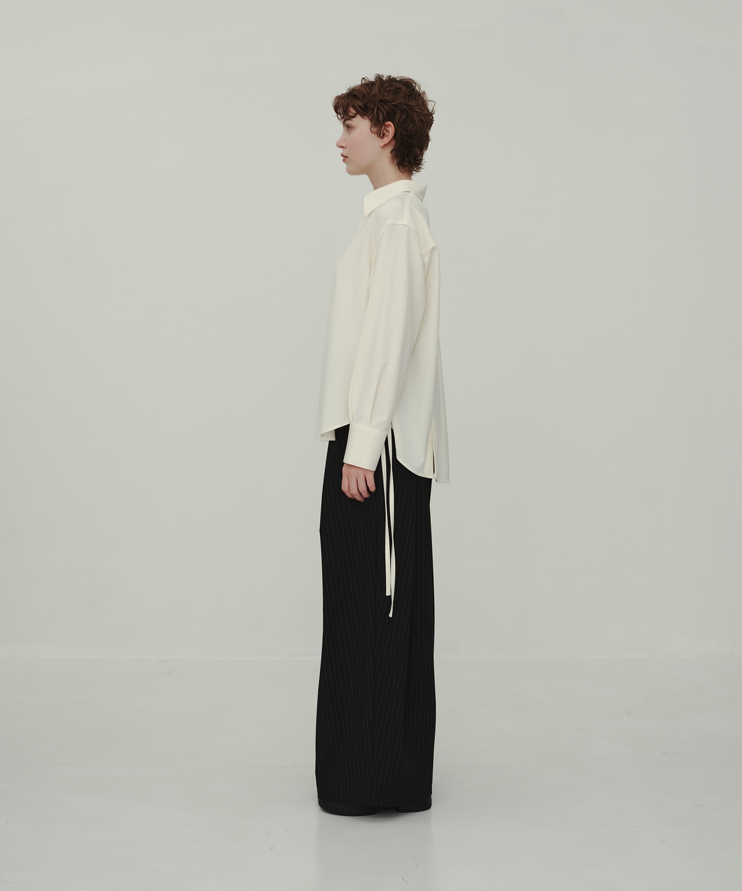 Slit Belt Shirt