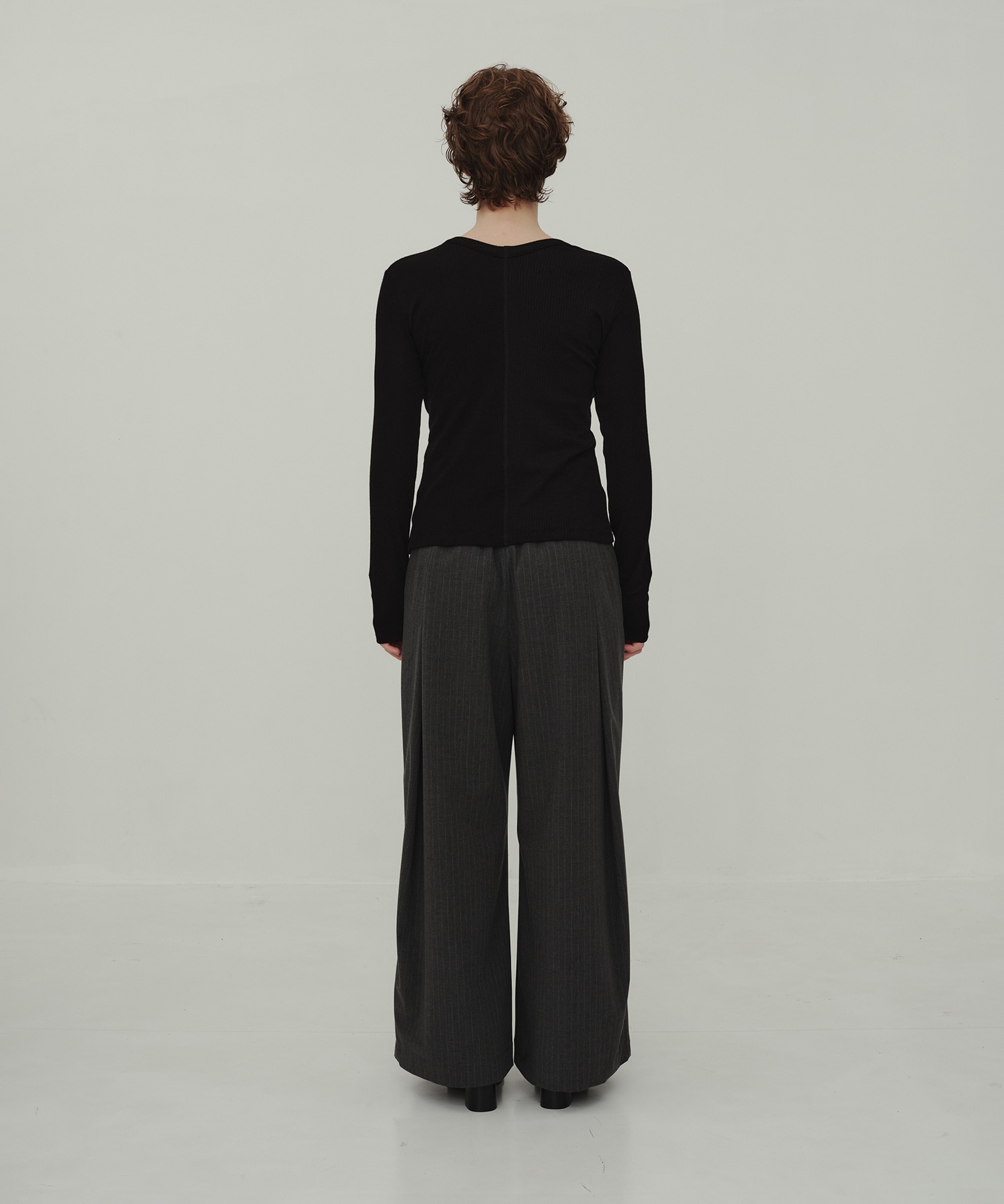 Striped Wide Pants