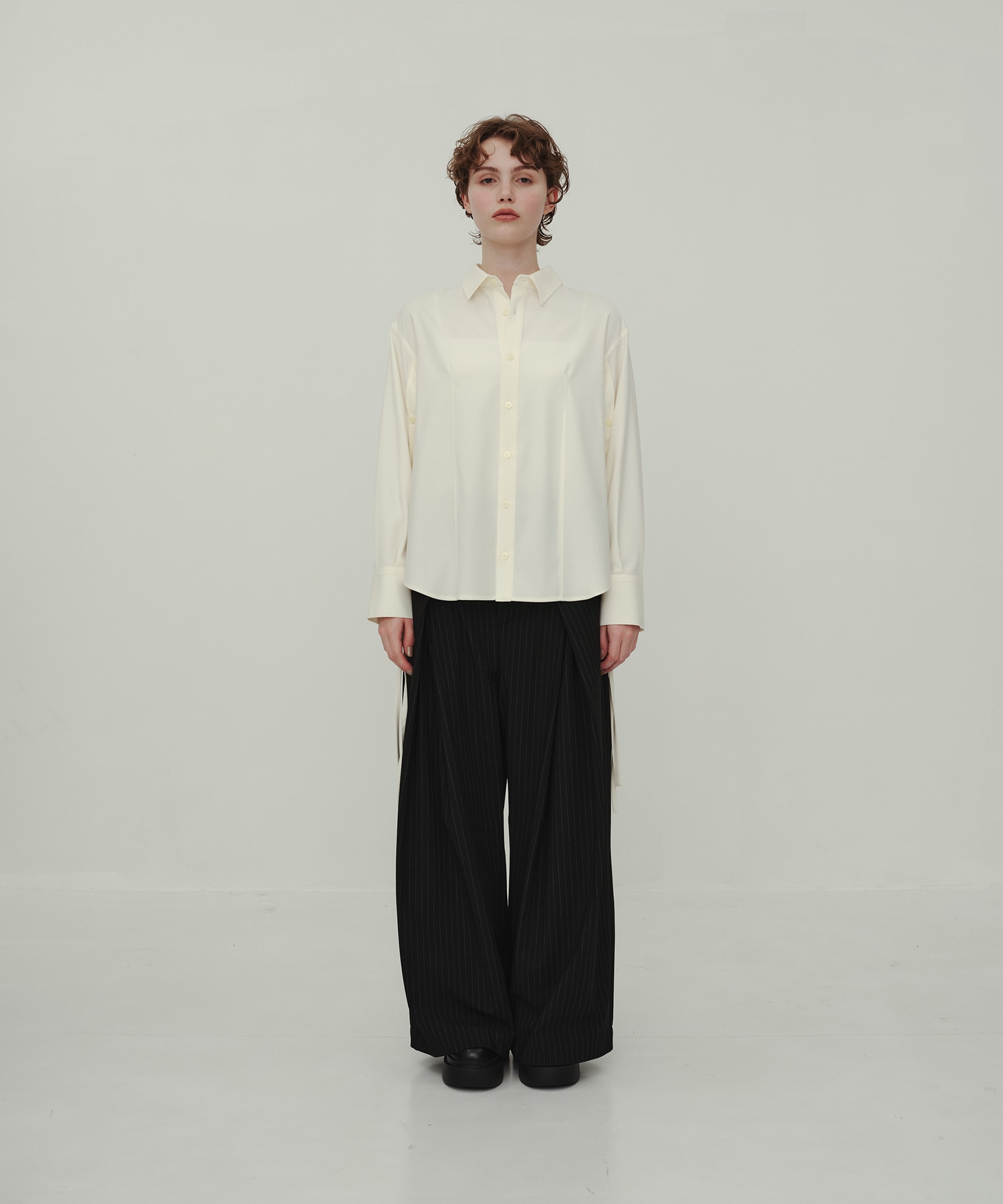 Striped Wide Pants