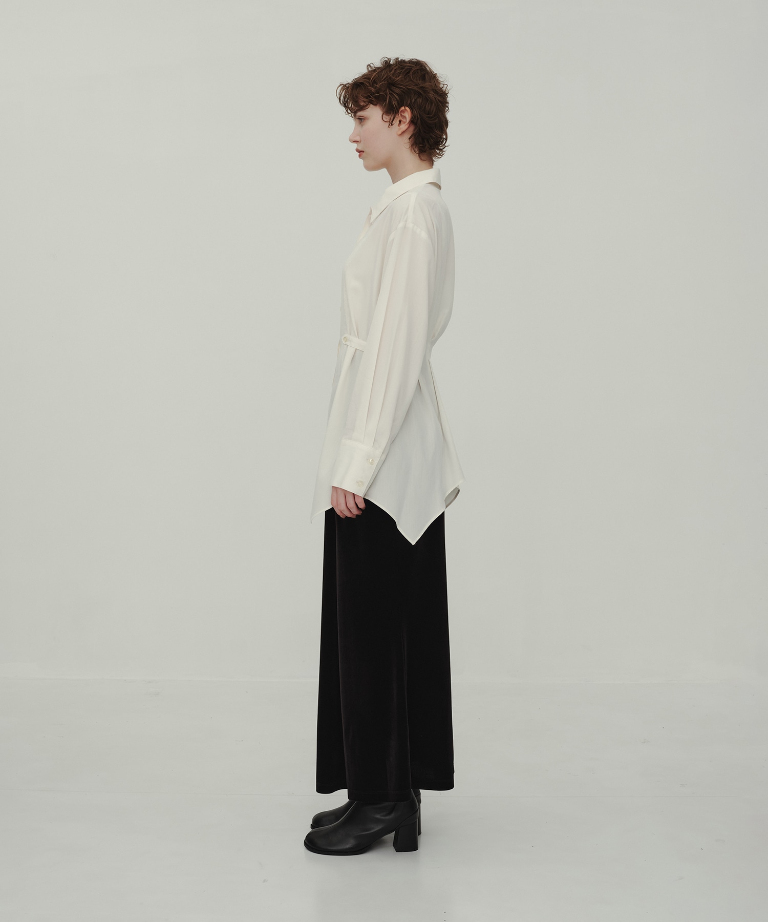 Velor Tuck Skirt