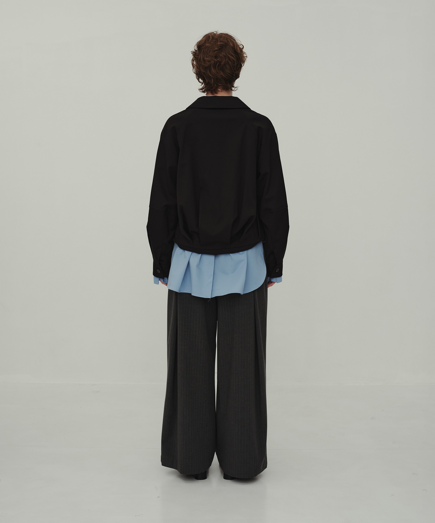 Wool Balloon Blouson