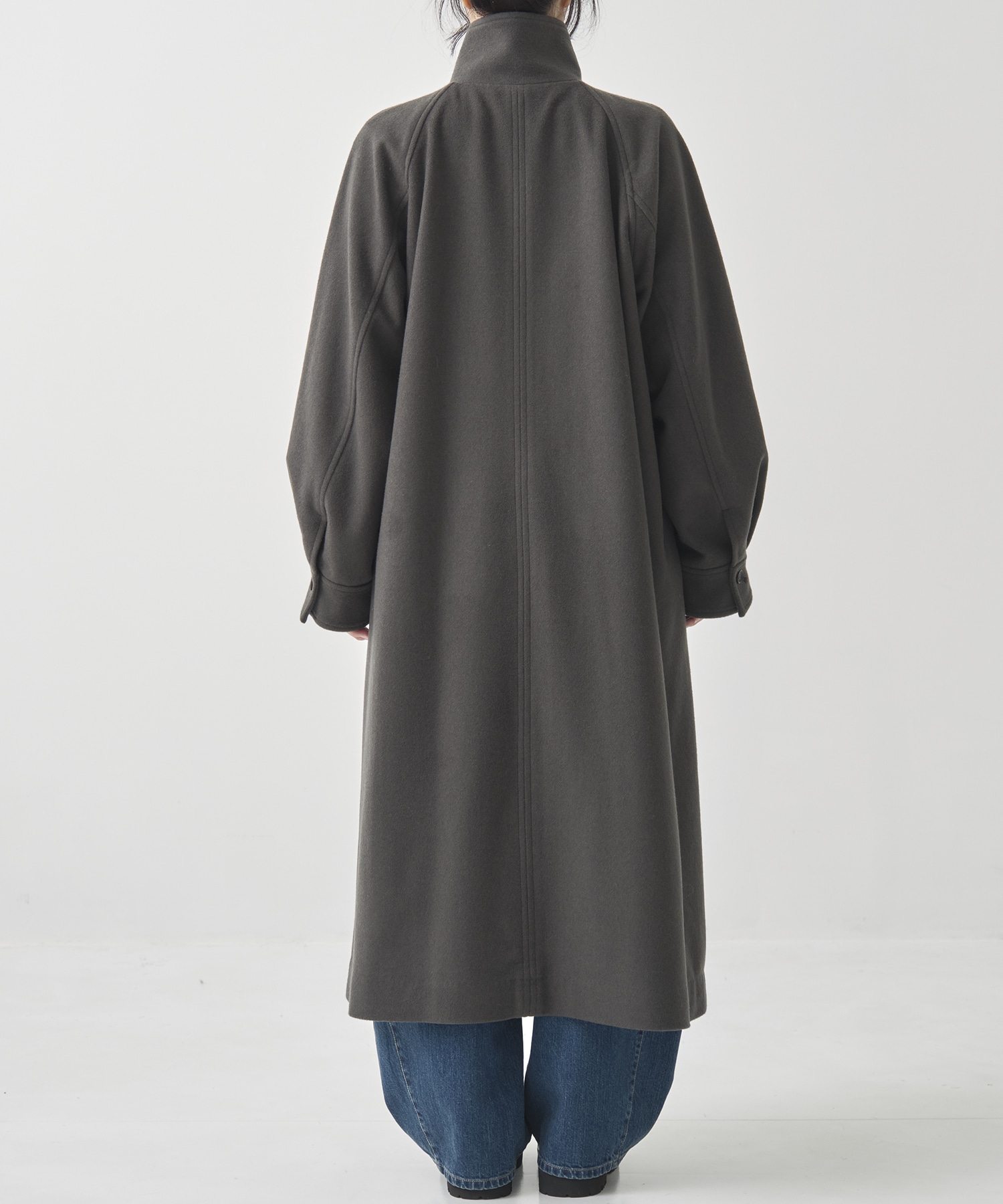StandCollar Wool Coat