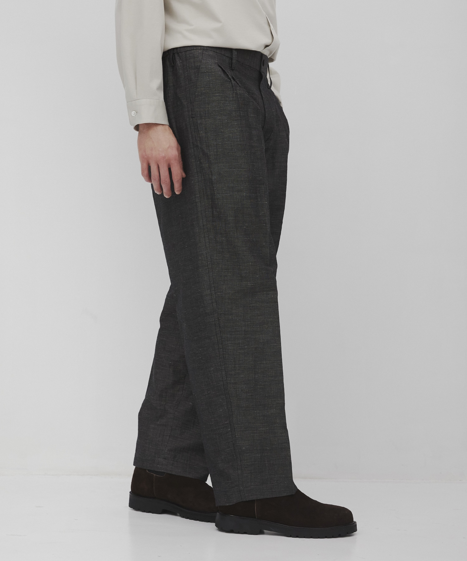 Hemp linen トラウザーズ