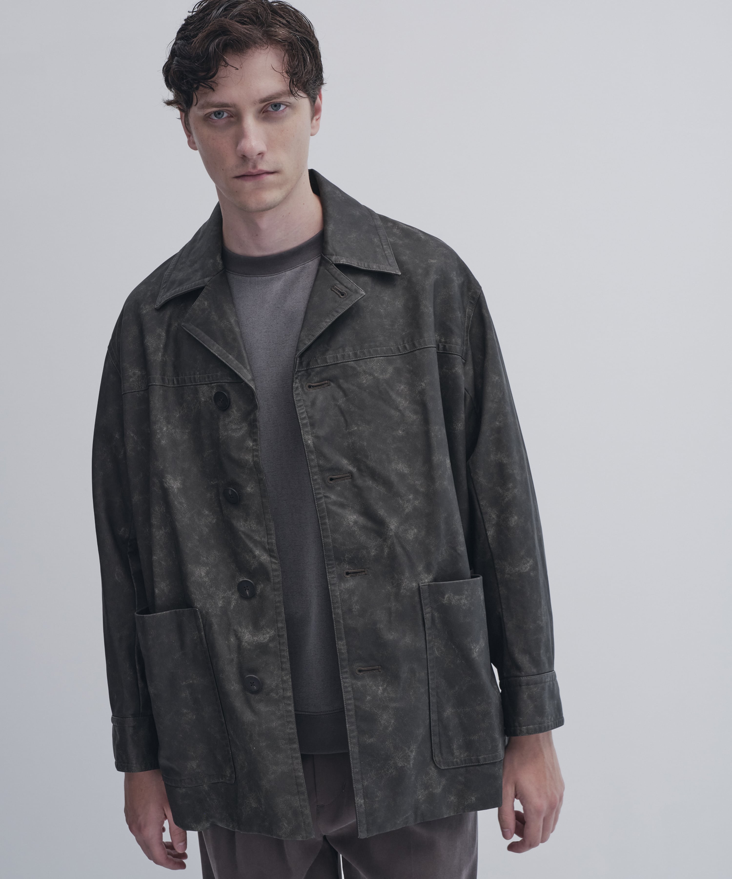 ヴィンテージレザー ランチコート