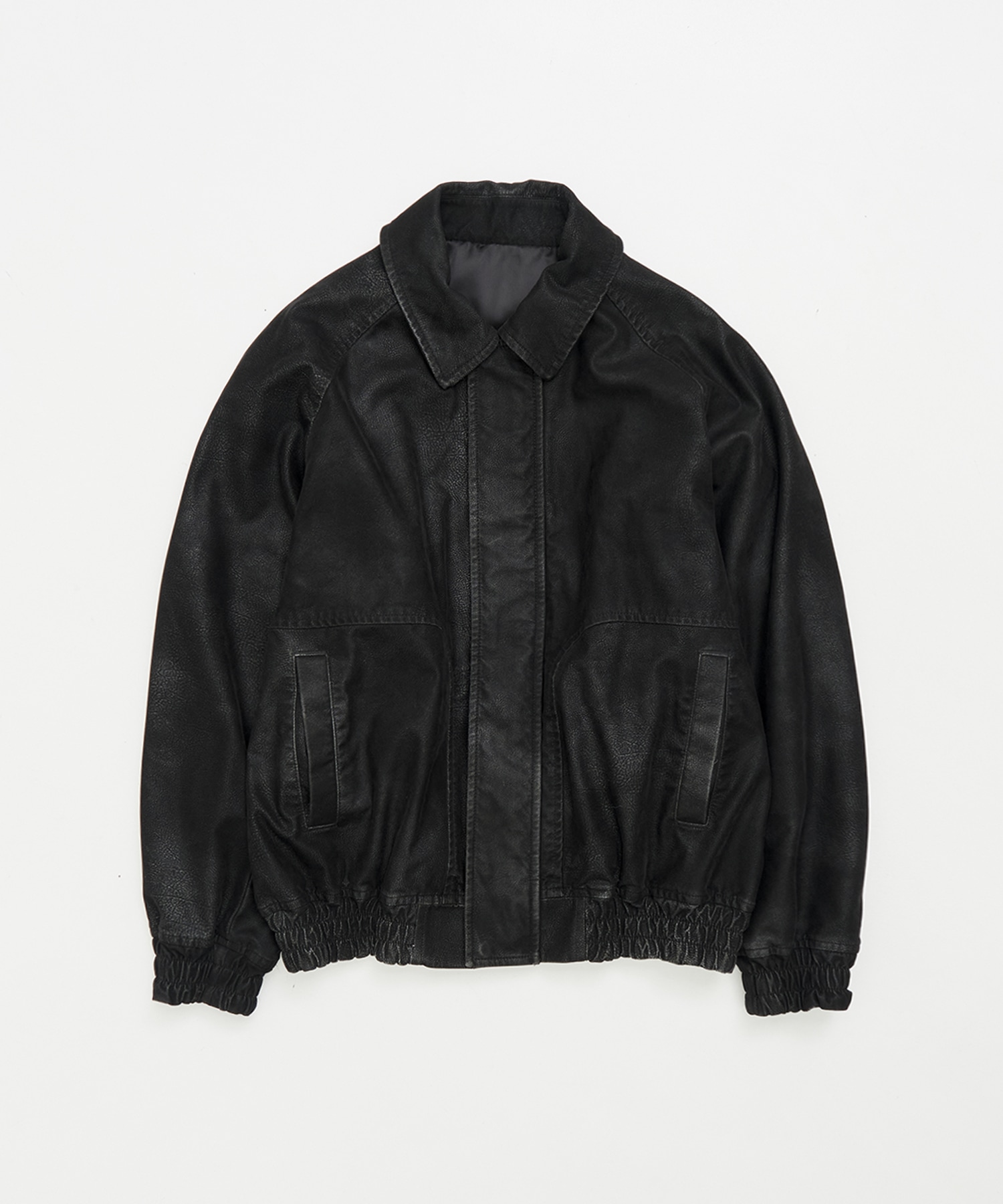 【再入荷】スムースレザー フライトジャケット