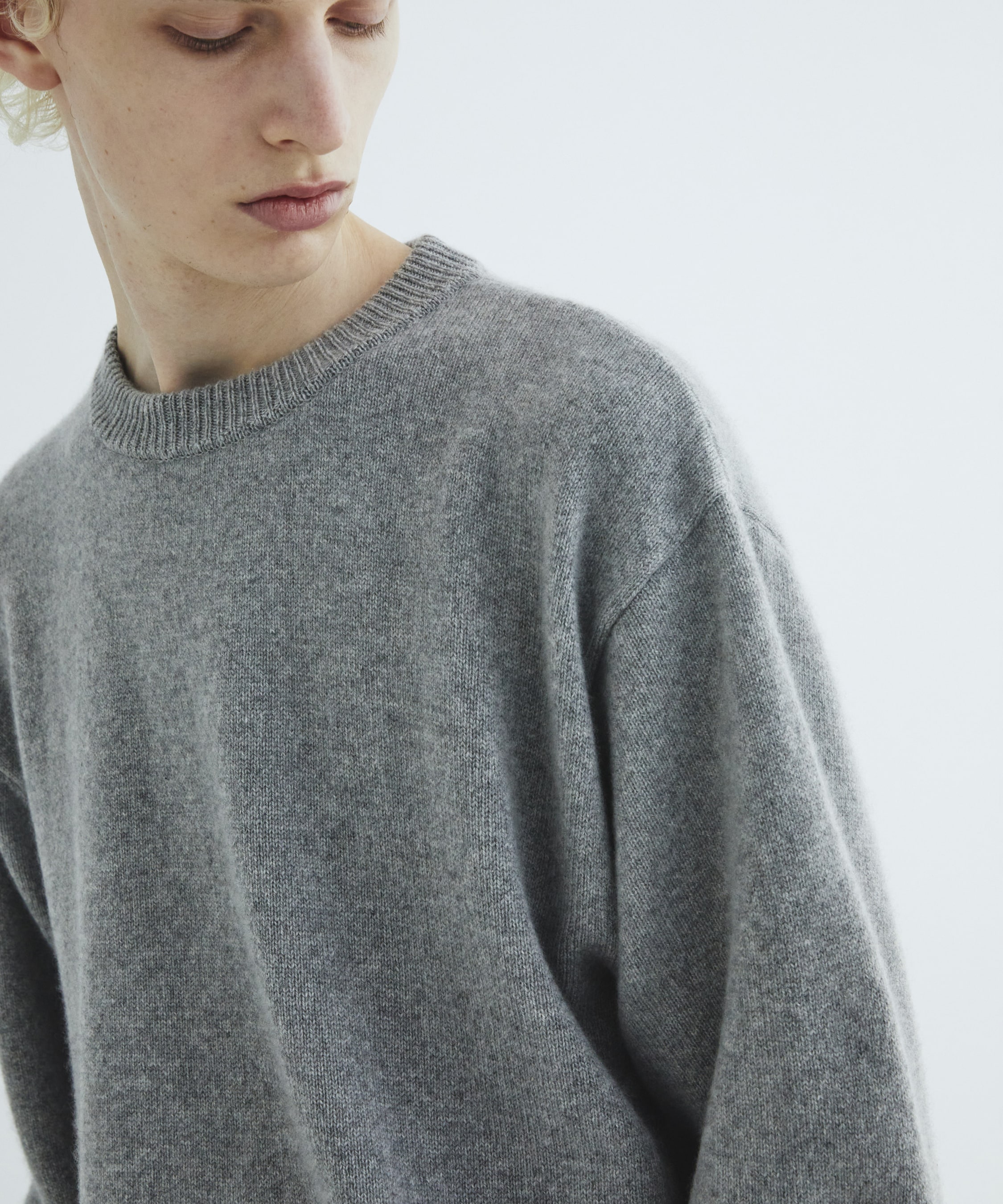 Baby cashmere knit プルオーバー