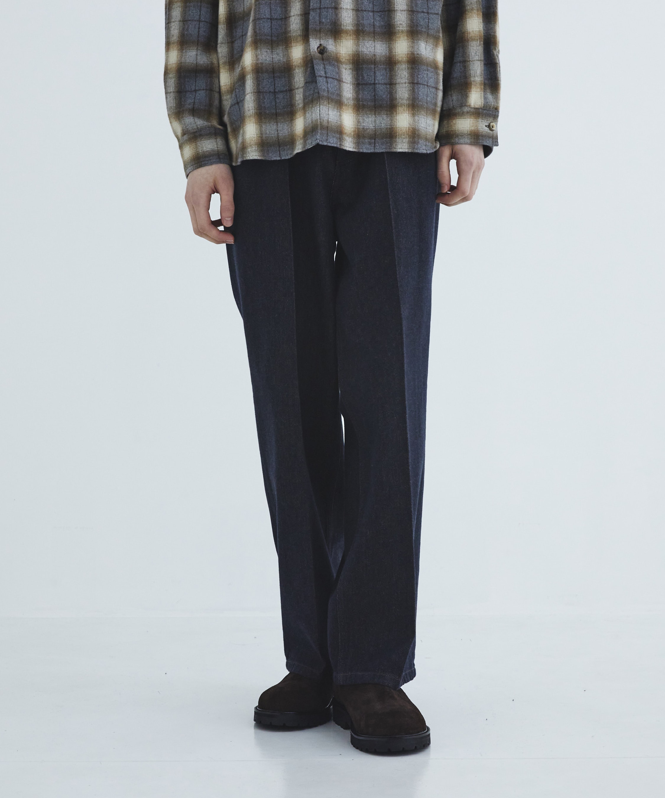 Cashmere denim パンツ