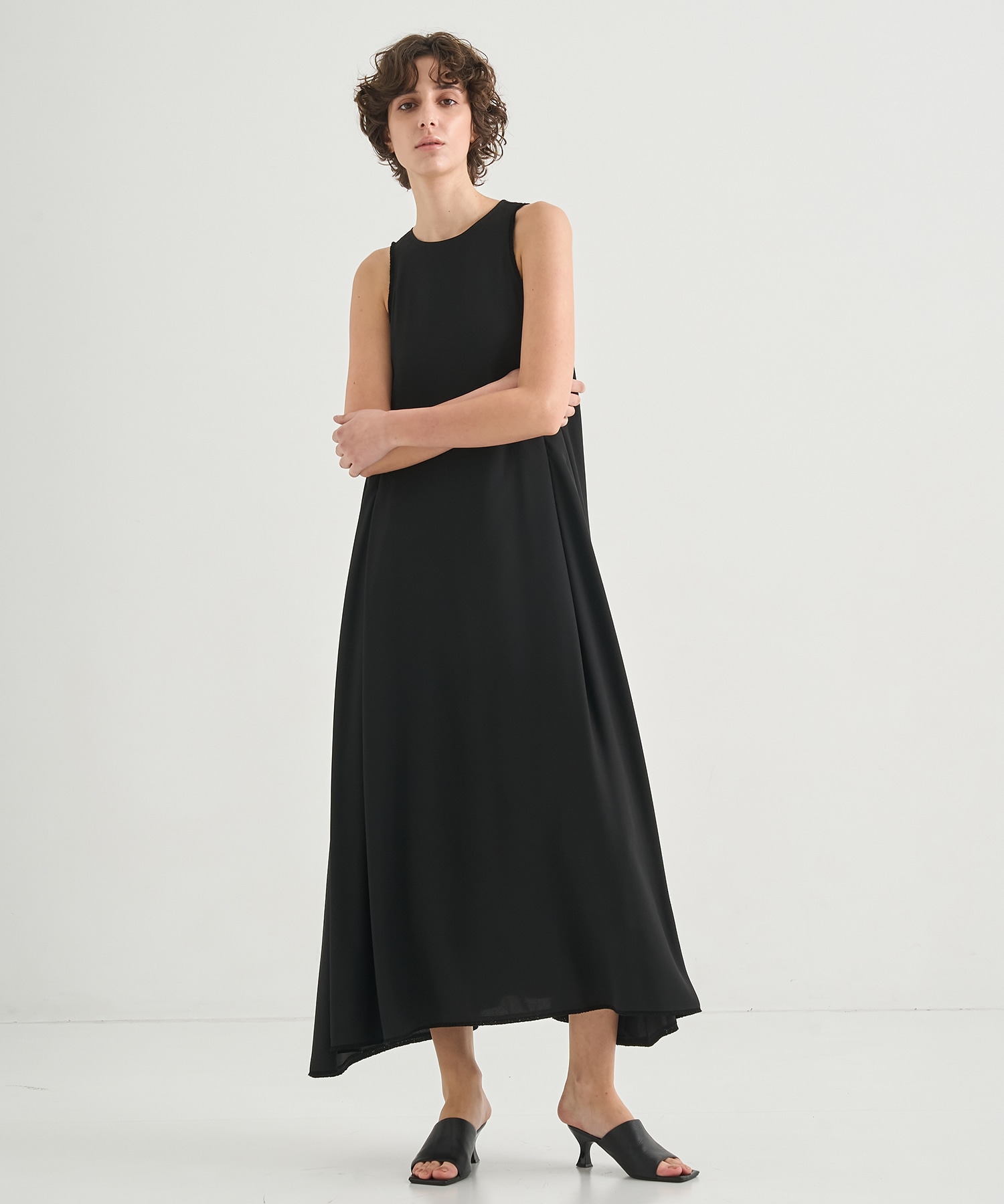 Two Piece Georgette Dress