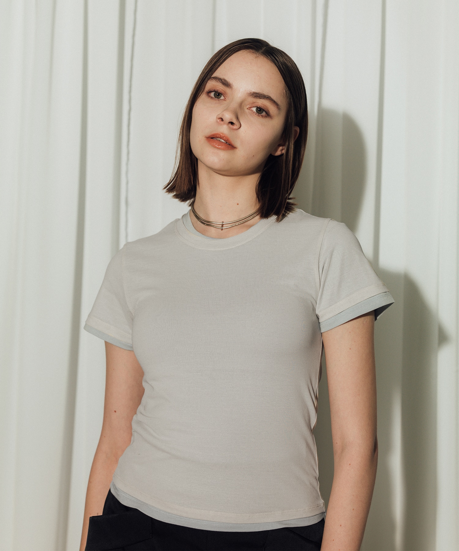Two Pieces Compact Tee