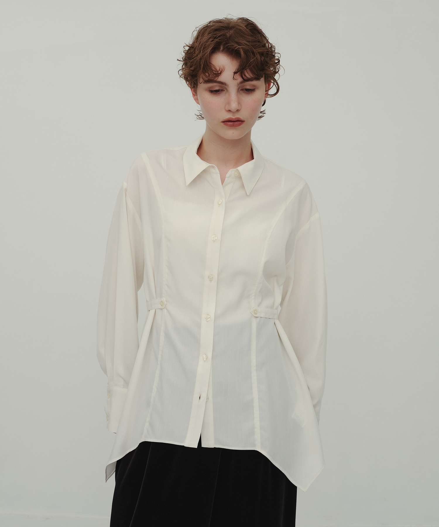 Asymmetry Hem Shirt