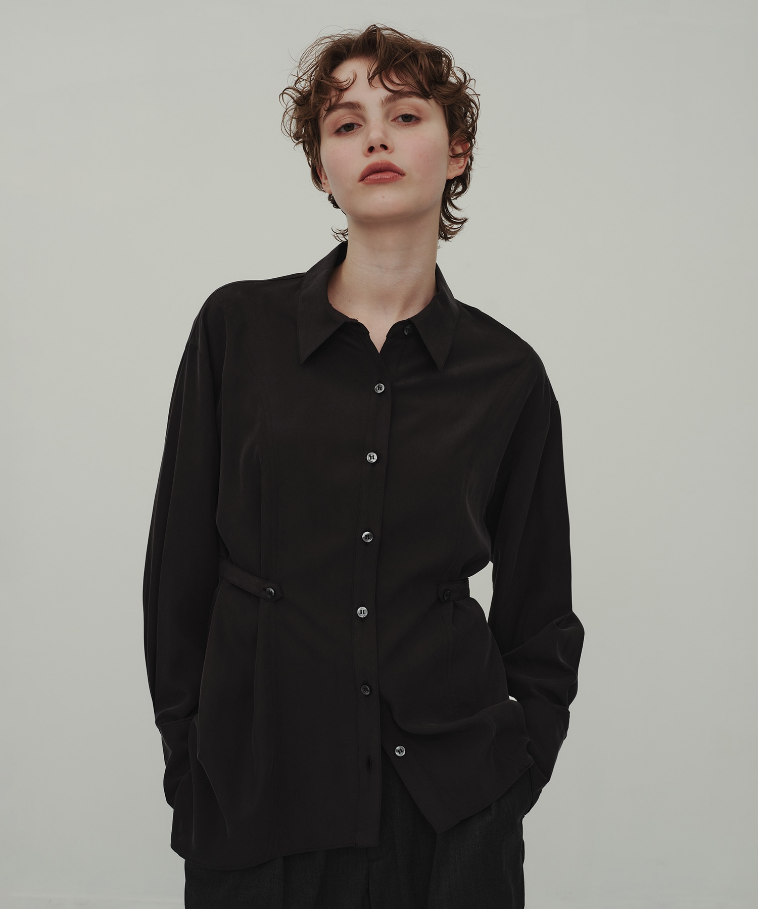 Asymmetry Hem Shirt
