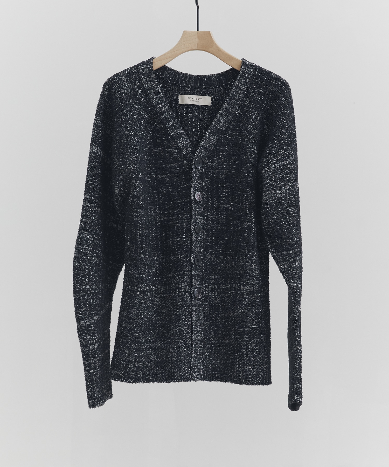 Structured Vneck Cardigan