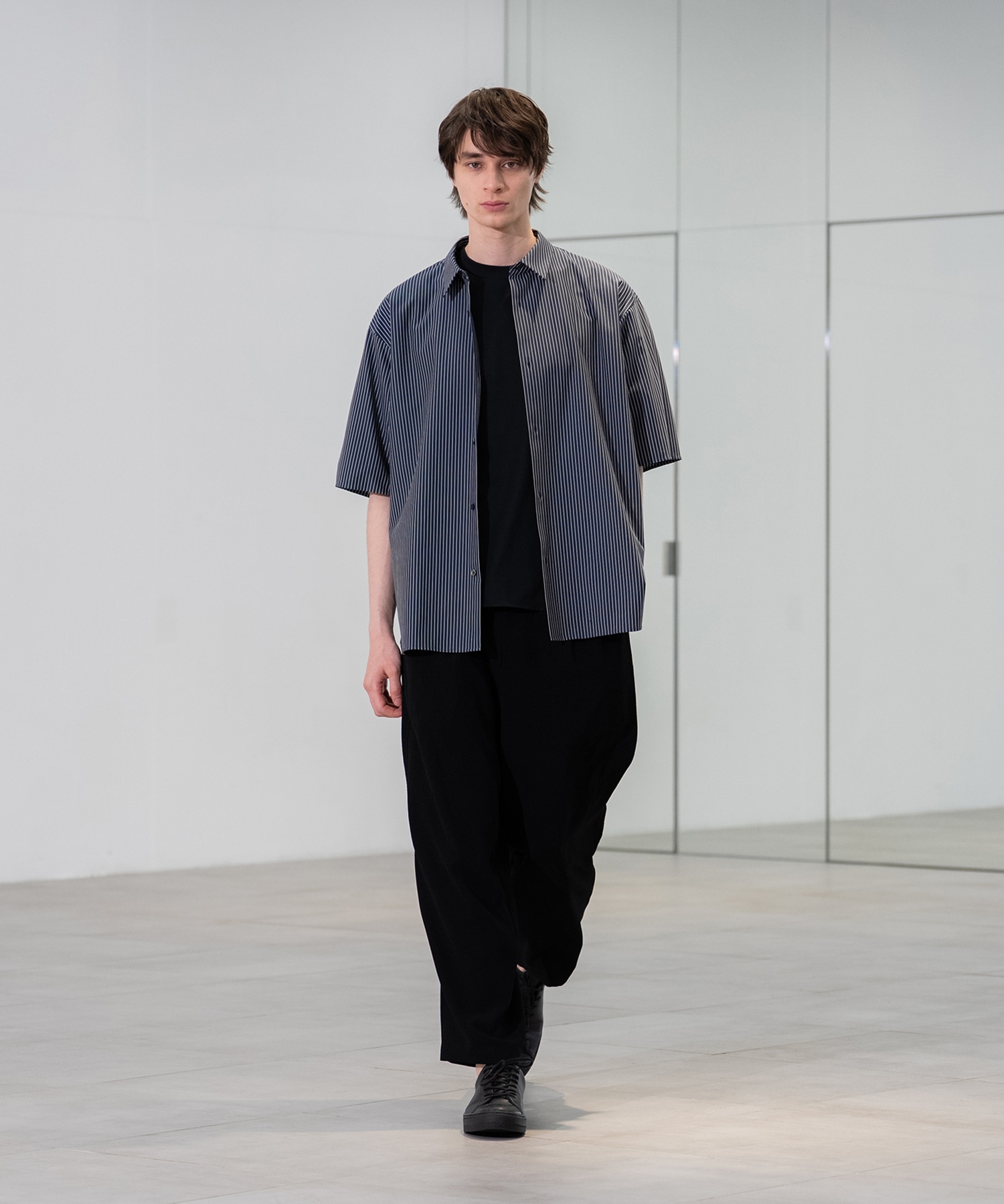KANEMASA KNIT S/Sシャツ