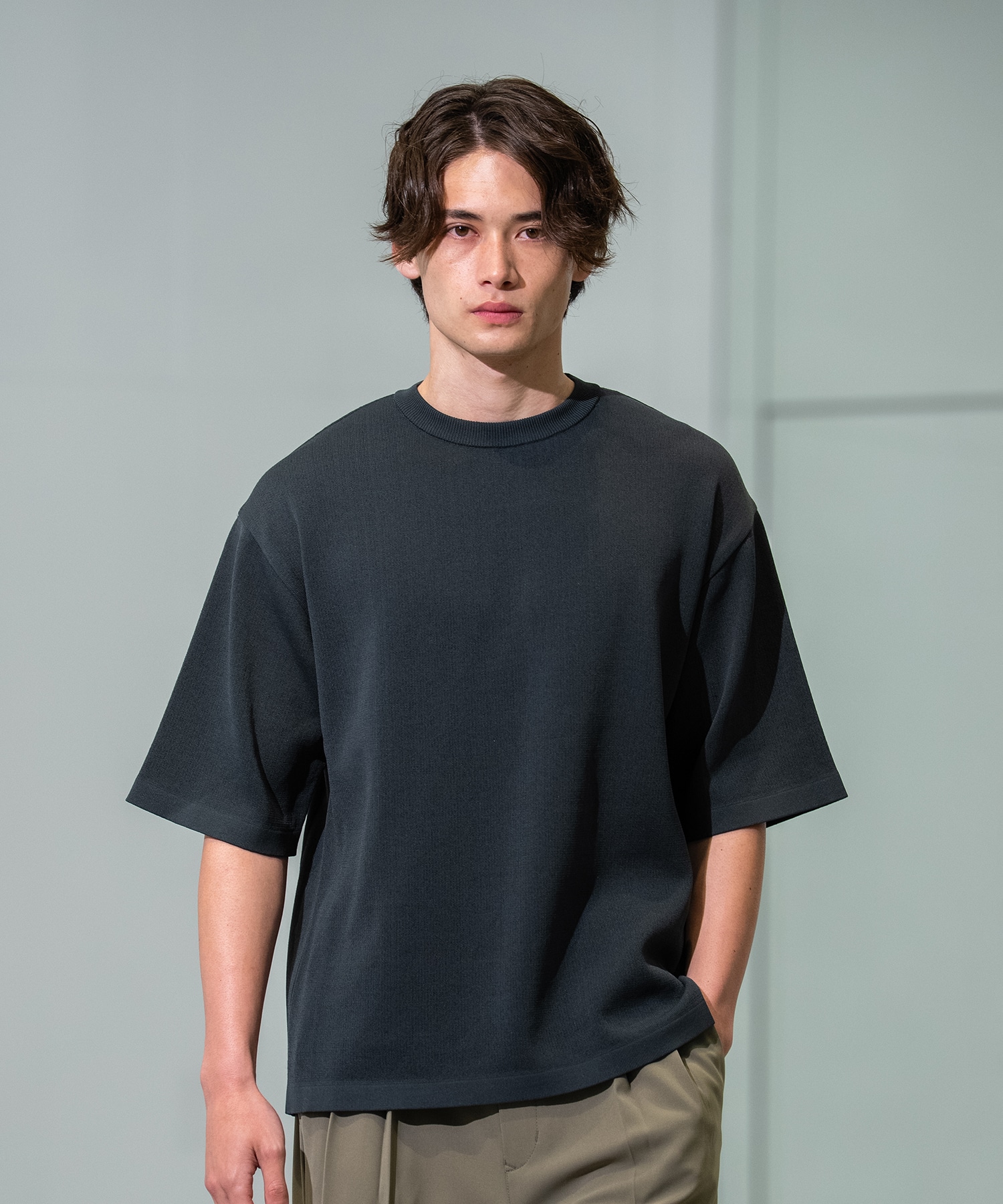 Joint knit リラックスTEE