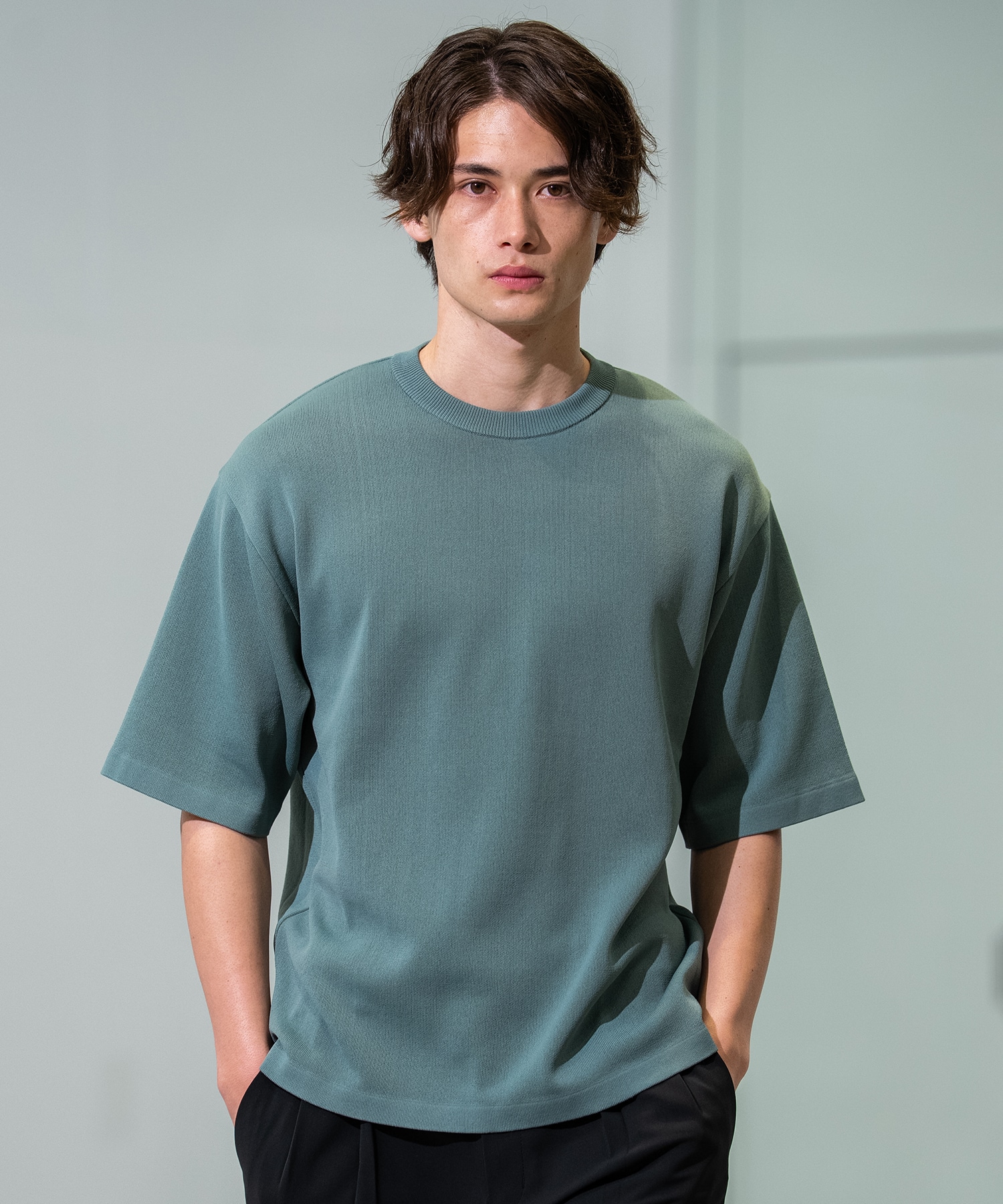 Joint knit リラックスTEE